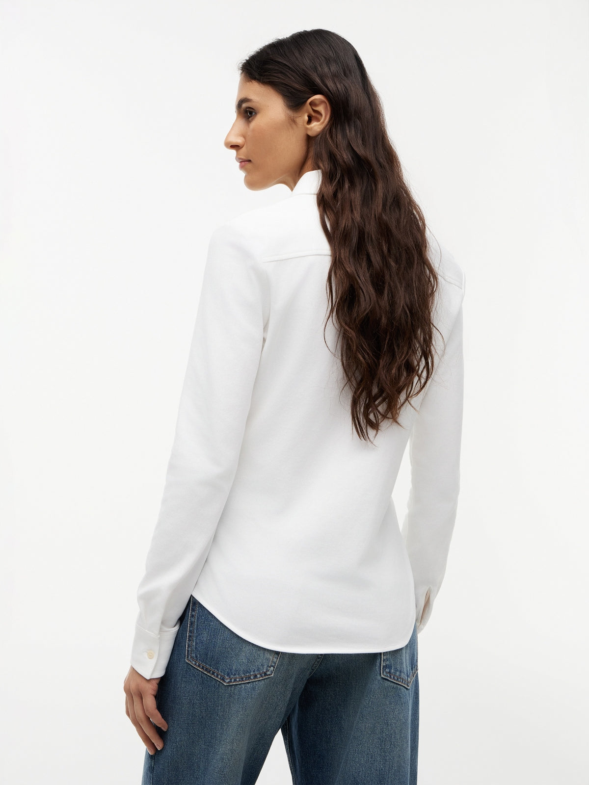TOMMY HILFIGER WWWW SLIM PIQUE BTN DOWN en color BLANCO  (2)
