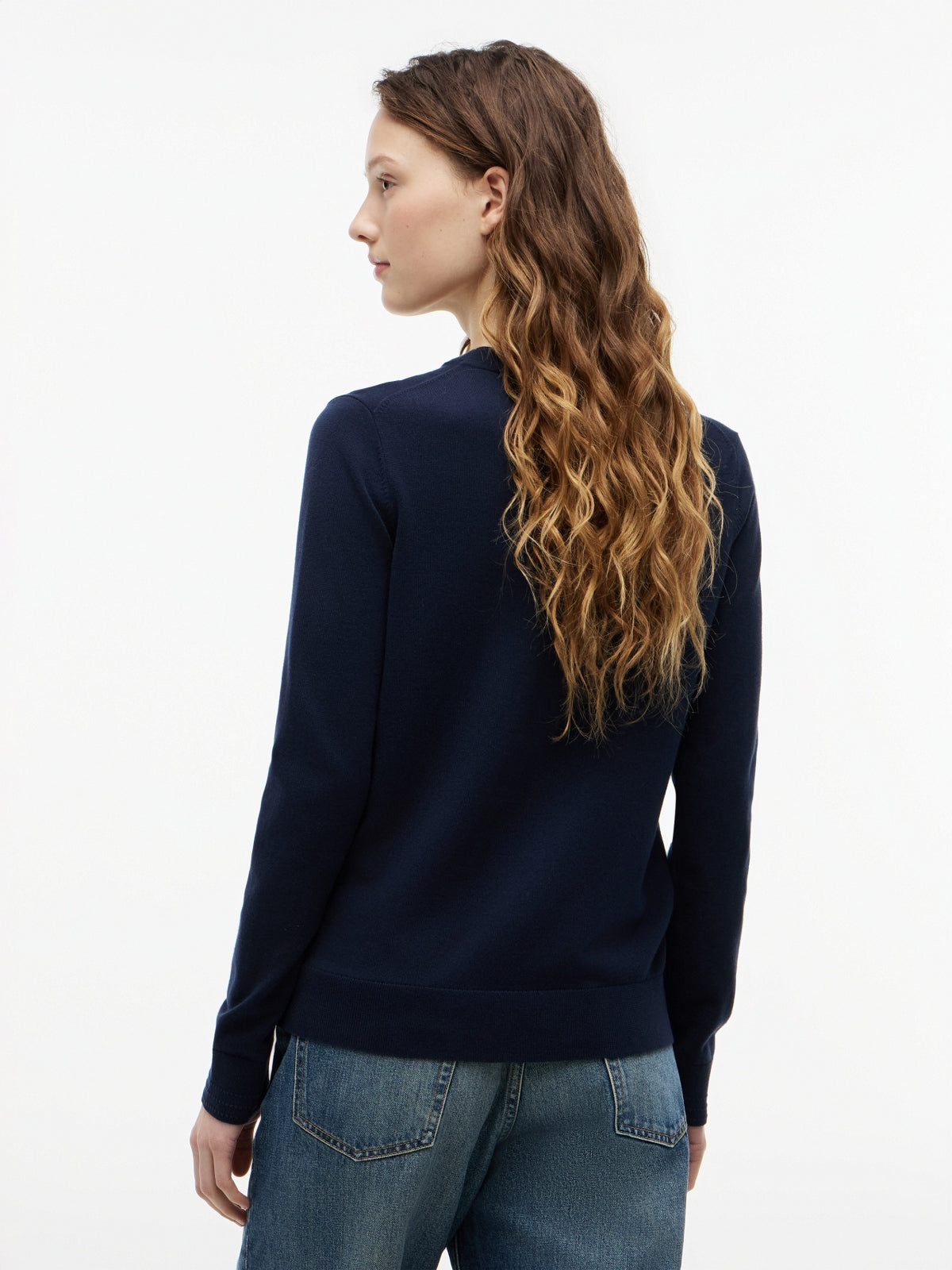 TOMMY HILFIGER WWWW CO JERSEY FINE SWT en color AZUL  (2)