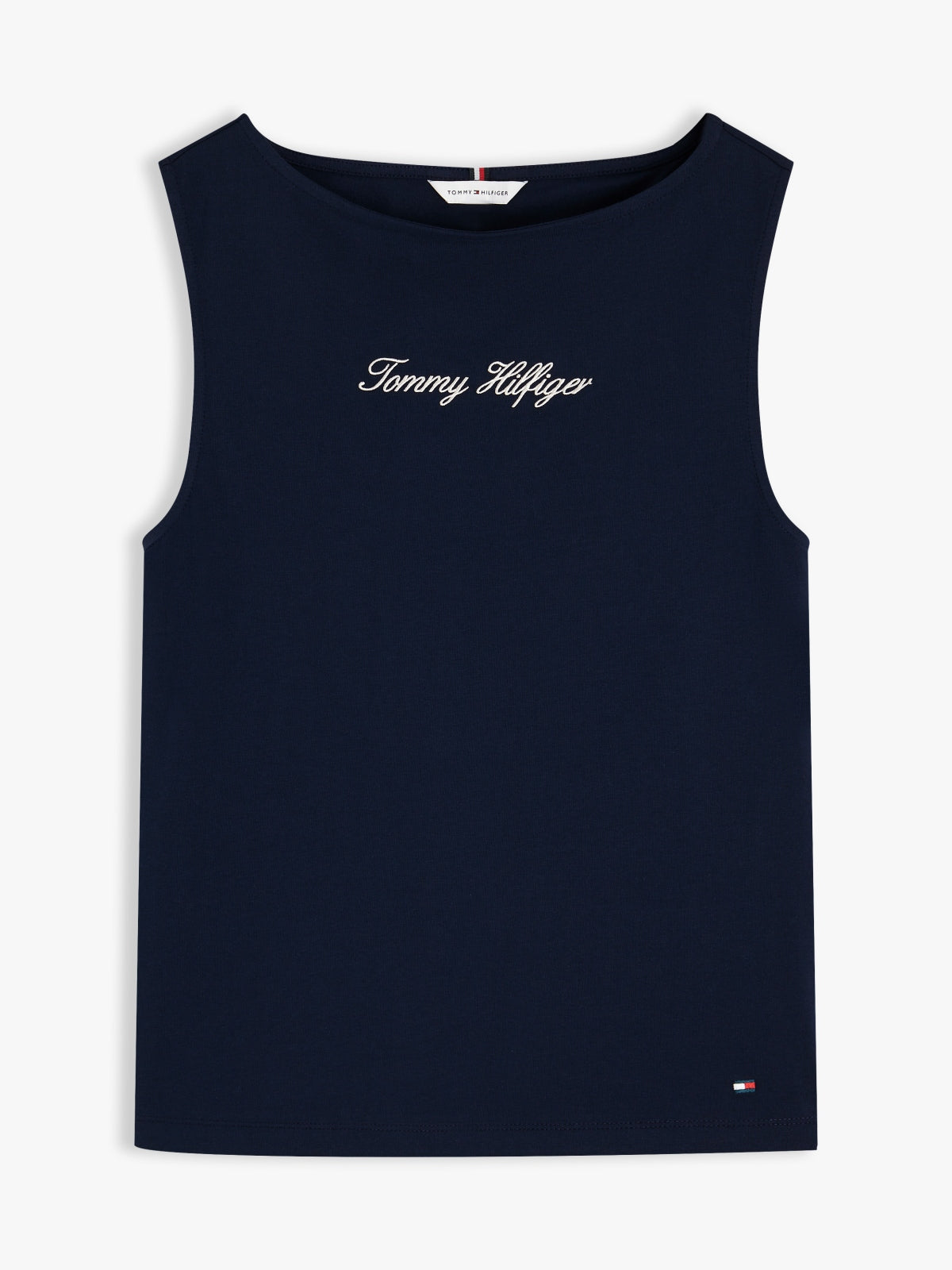 TOMMY HILFIGER WWWW CLASSIC SCRIPT BOAT TOP en color AZUL  (2)