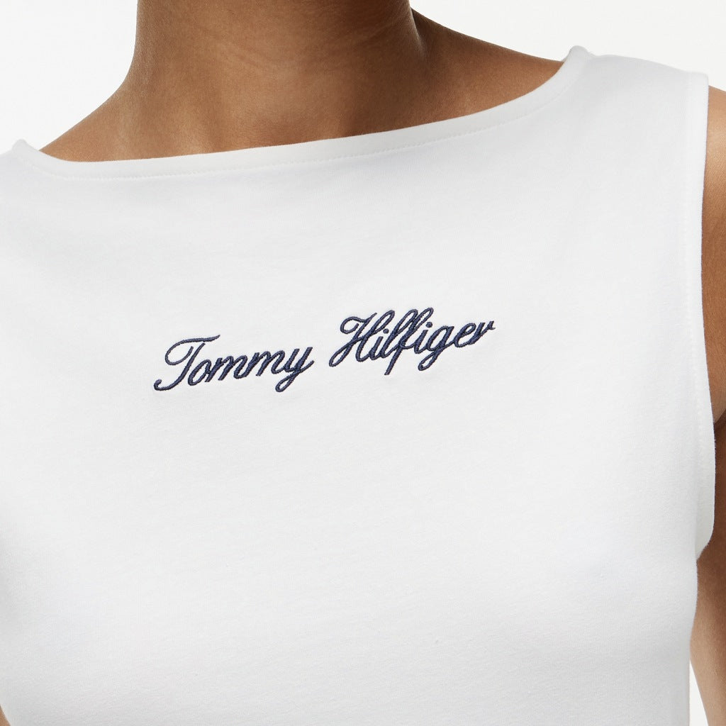 TOMMY HILFIGER WWWW CLASSIC SCRIPT BOAT TOP en color BLANCO  (6)
