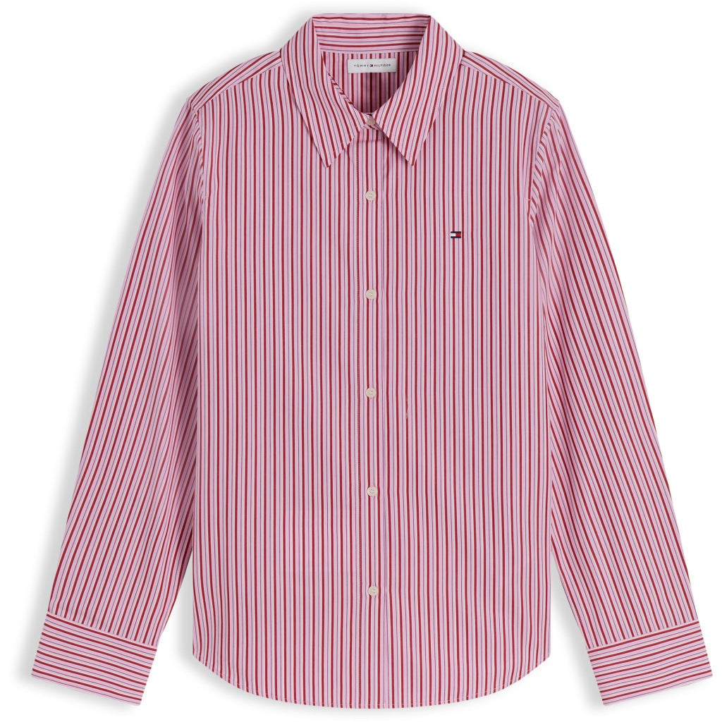TOMMY HILFIGER WWWW SUMMER POPLIN REGULAR SH en color ROSA  (7)