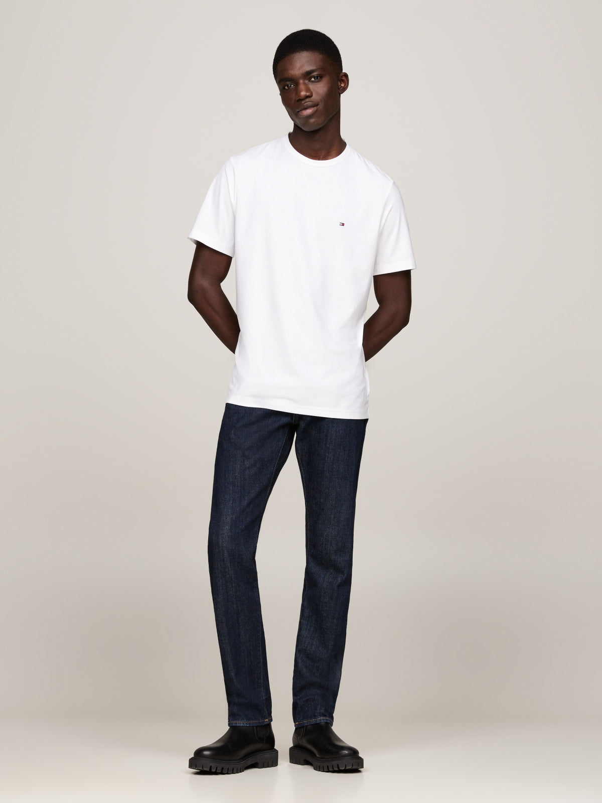 TOMMY HILFIGER MWMW PERFORMANCE TEE en color BLANCO  (1)