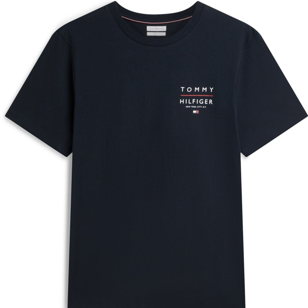 TOMMY HILFIGER MWMW BRAND LOVE LEFT CHEST en color AZUL  (4)