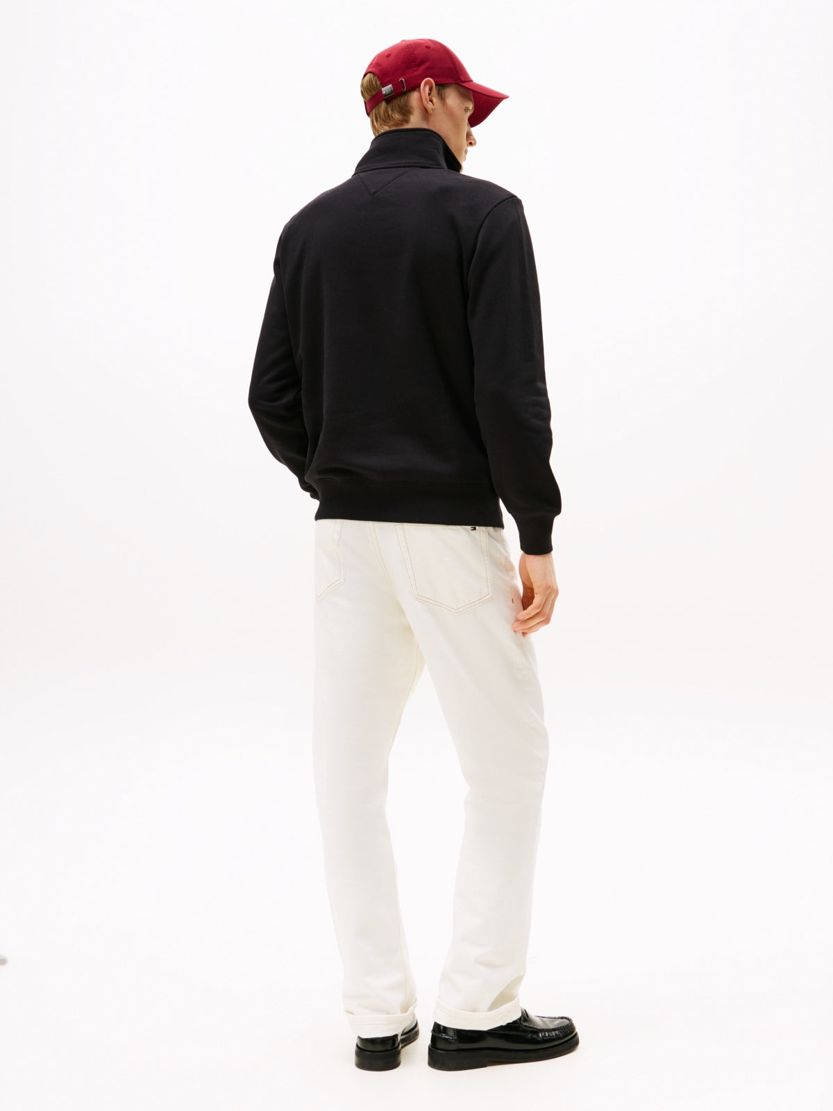TOMMY HILFIGER MWMW TOMMY LOGO MOCKNECK en color NEGRO  (3)