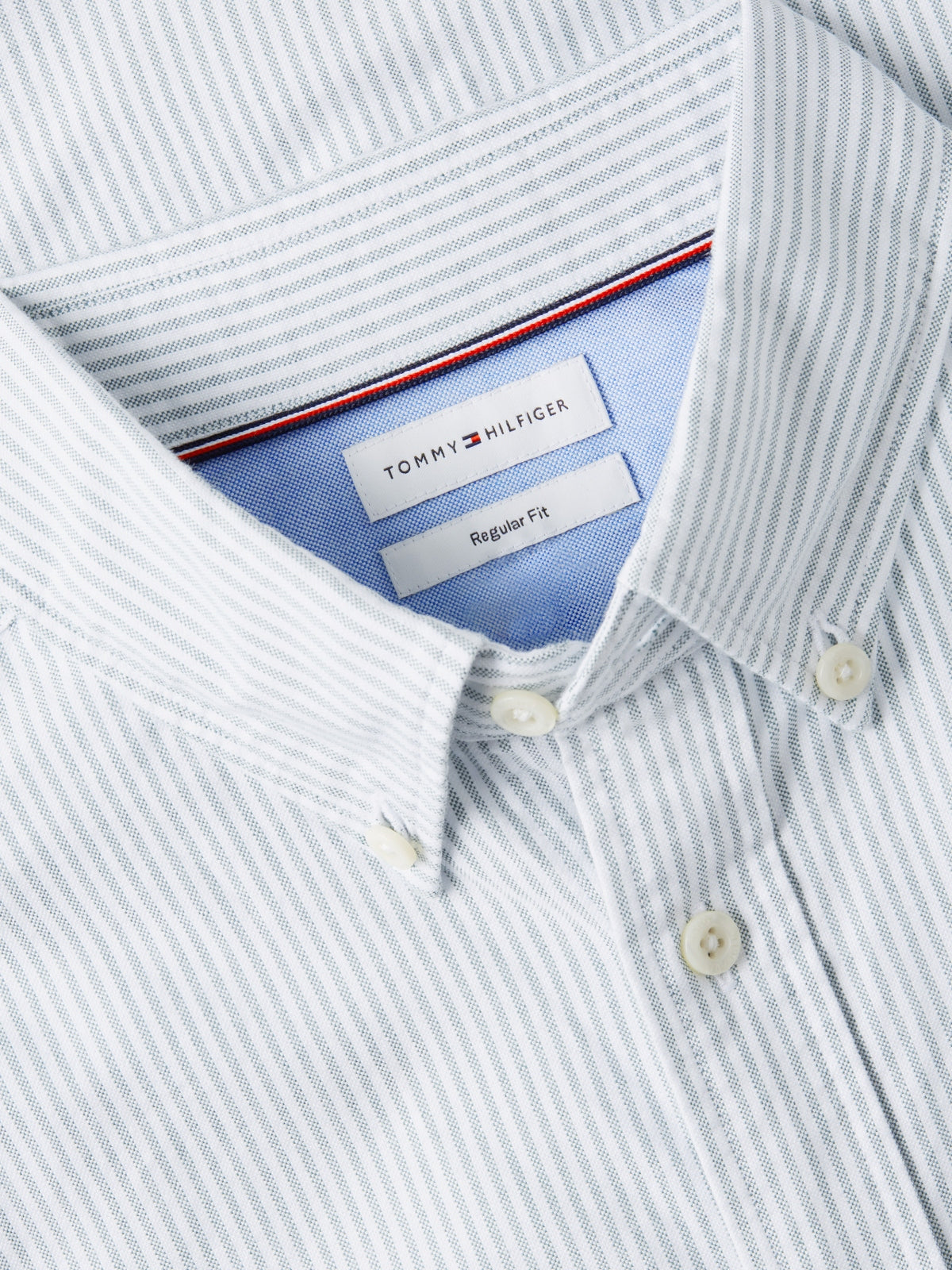 TOMMY HILFIGER MWMW HERITAGE OXFORD STRIPE R en color BLANCO  (4)