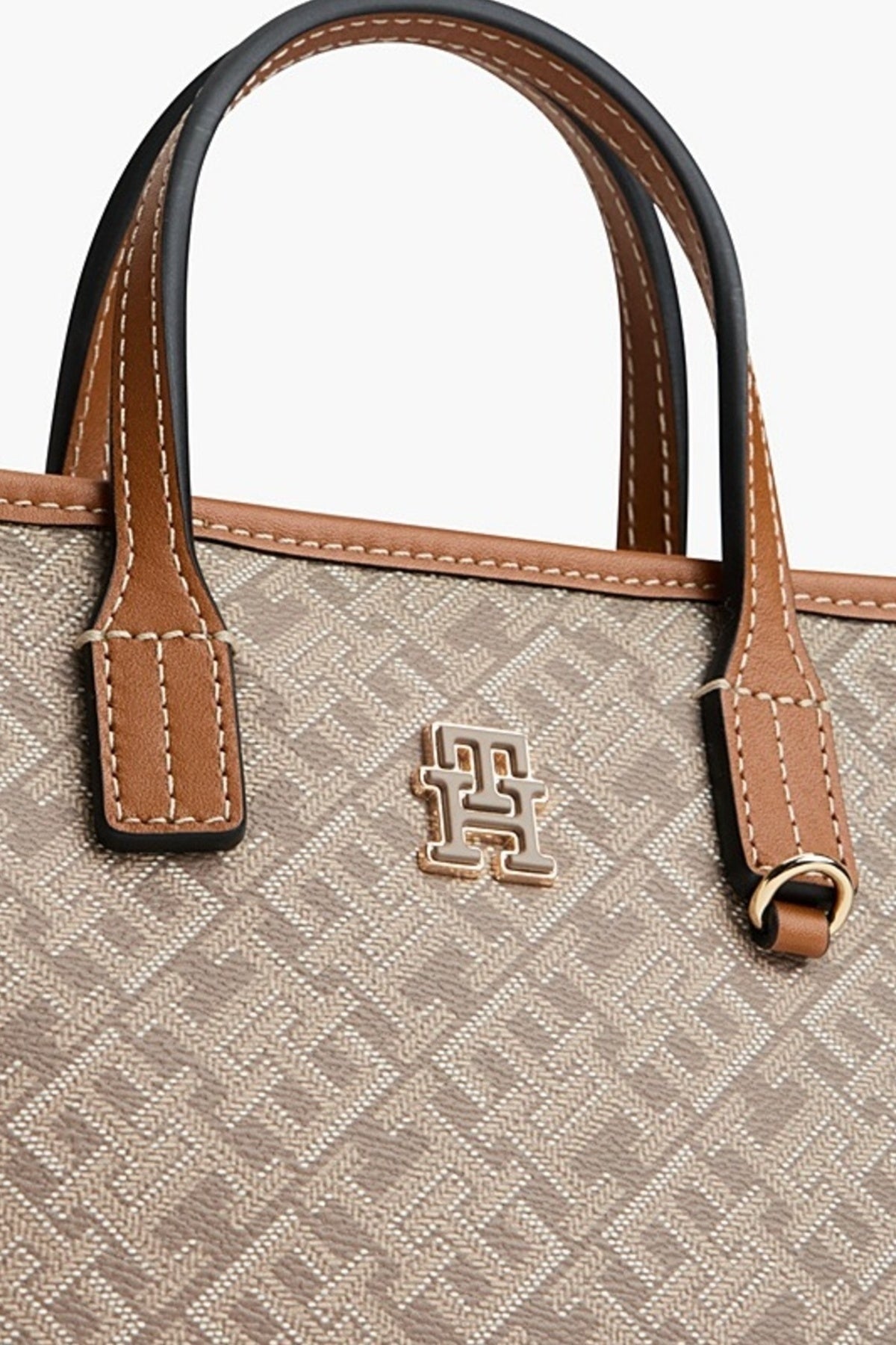 TOMMY HILFIGER AWAW TH MONOPLAY MINI TOTE LE en color   (4)