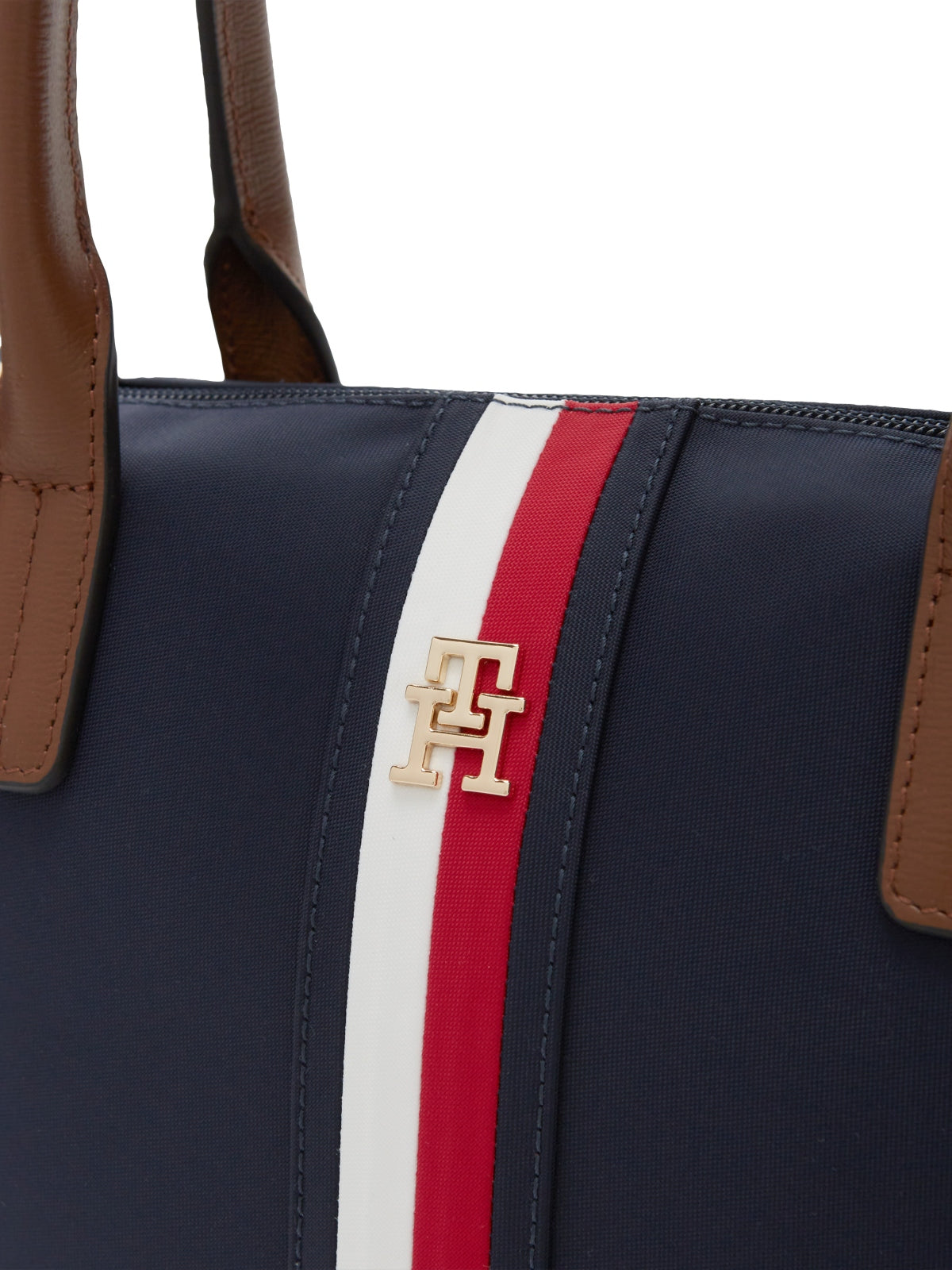 TOMMY HILFIGER AWAW POPETTE MINI TOTE CORP en color AZUL  (4)