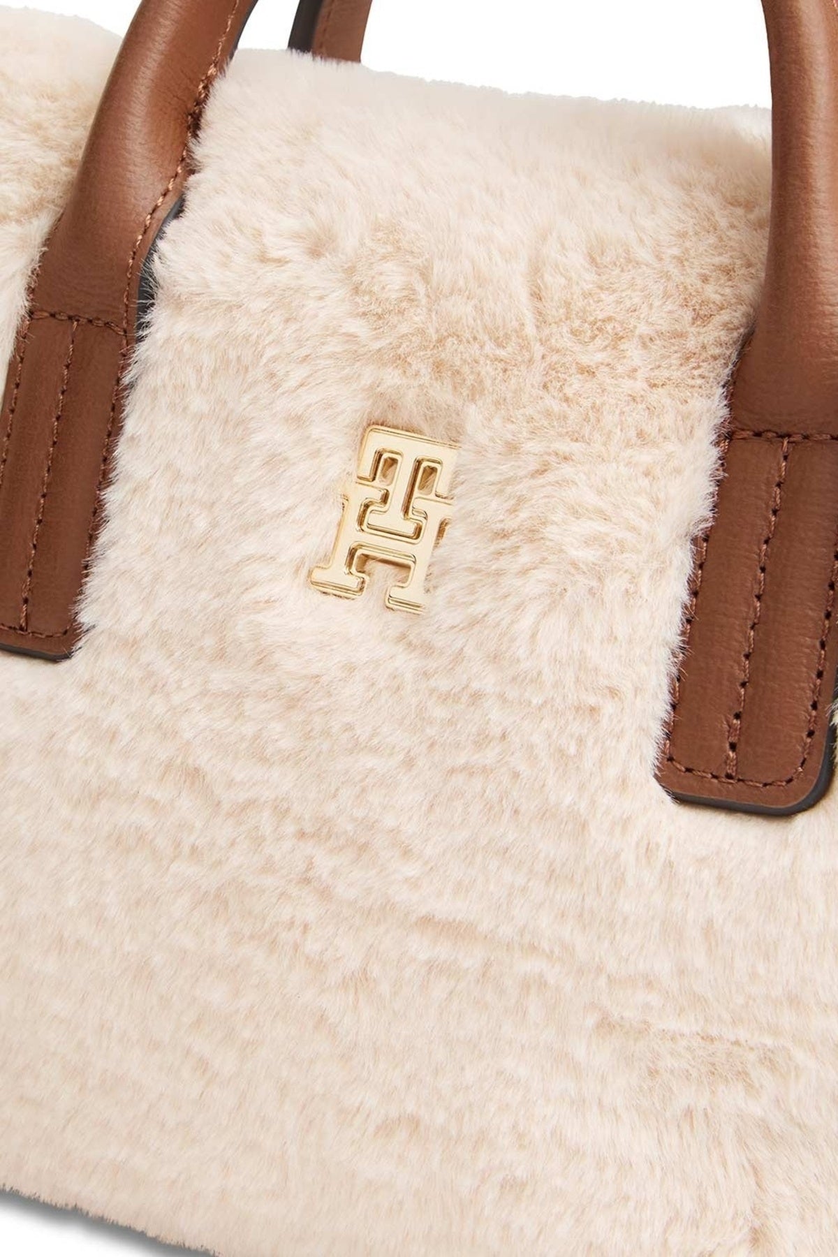 TOMMY HILFIGER AWAW POPETTE MICRO TOTE FAUX en color BLANCO  (3)