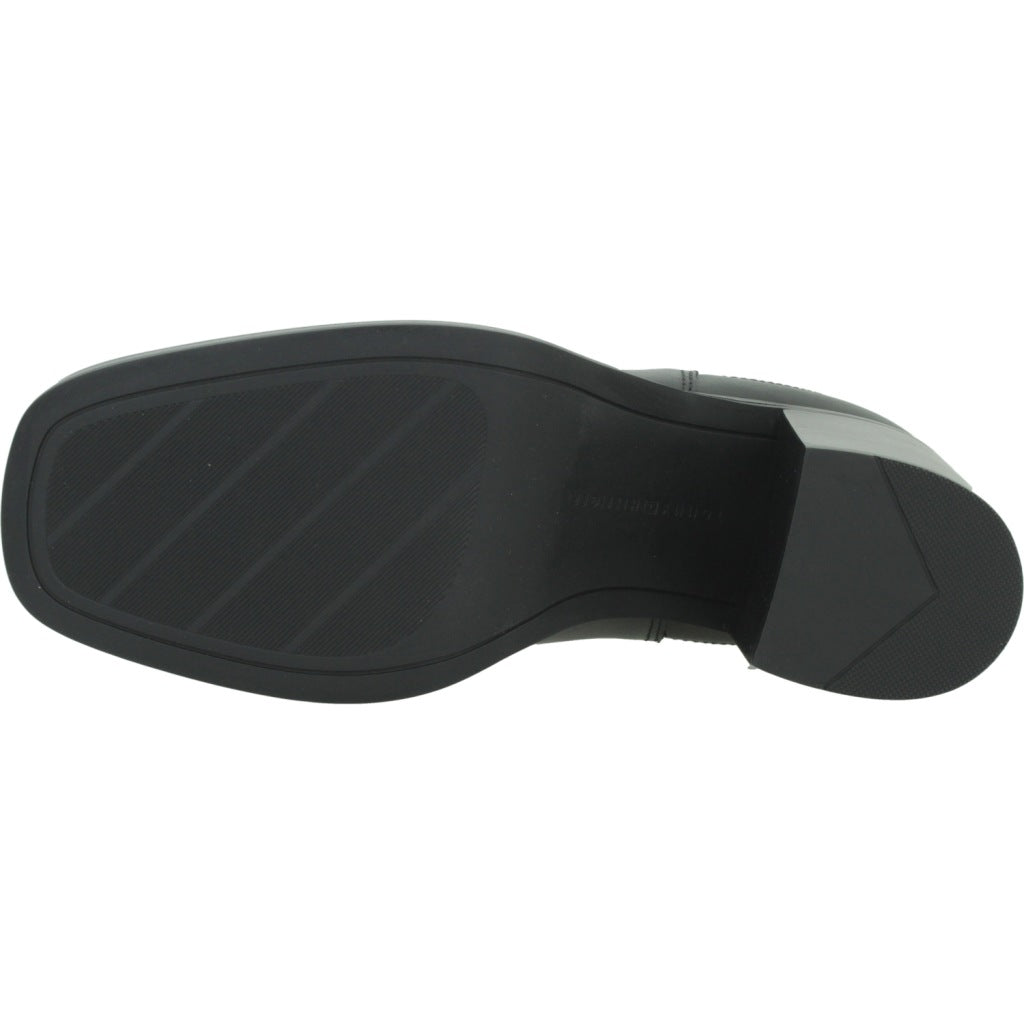 TOMMY HILFIGER FWFW SQUARE TOE HEEL CHELSEA en color NEGRO  (6)