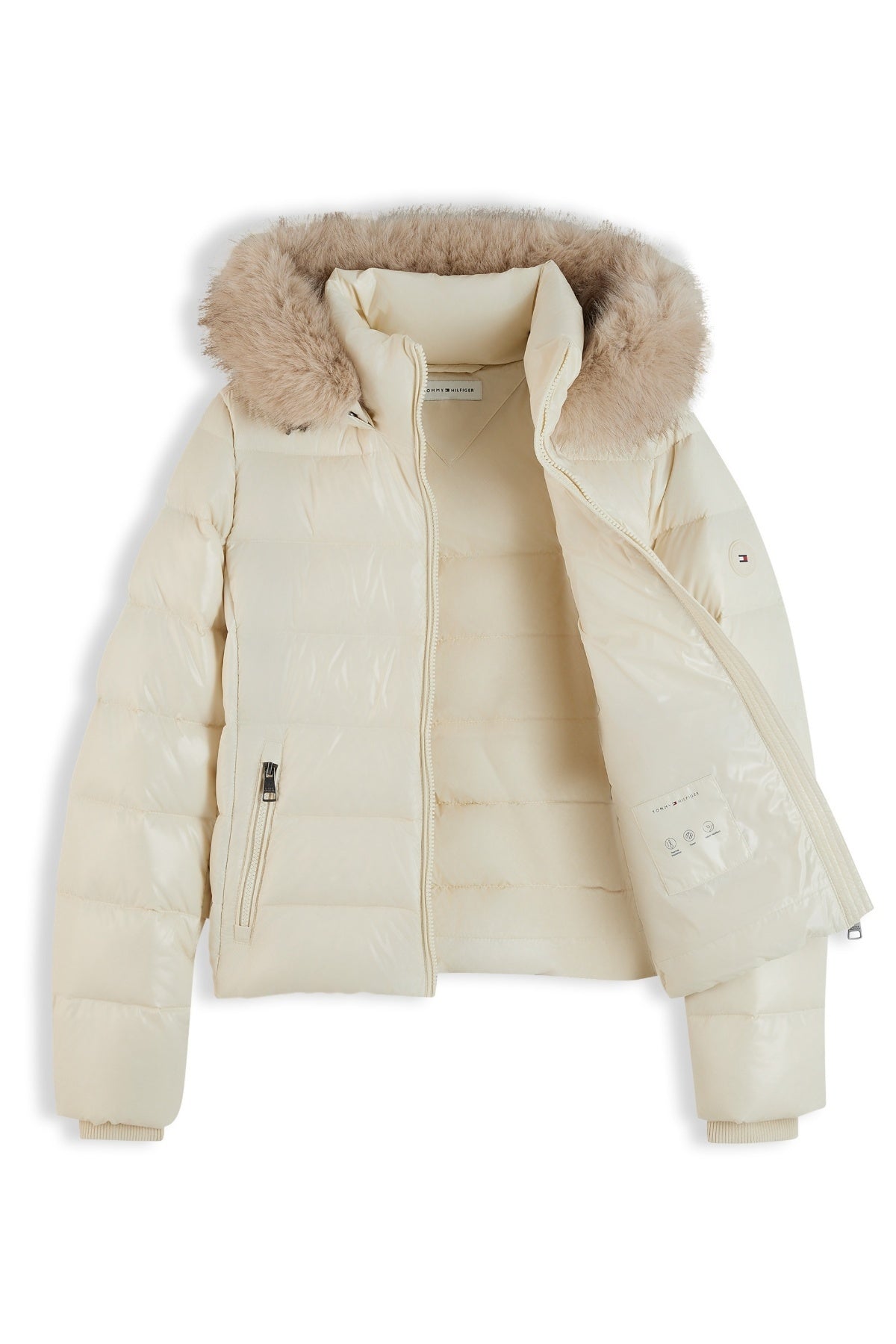 TOMMY HILFIGER WWWW GLOSS DOWN FITTED JACKET en color   (3)
