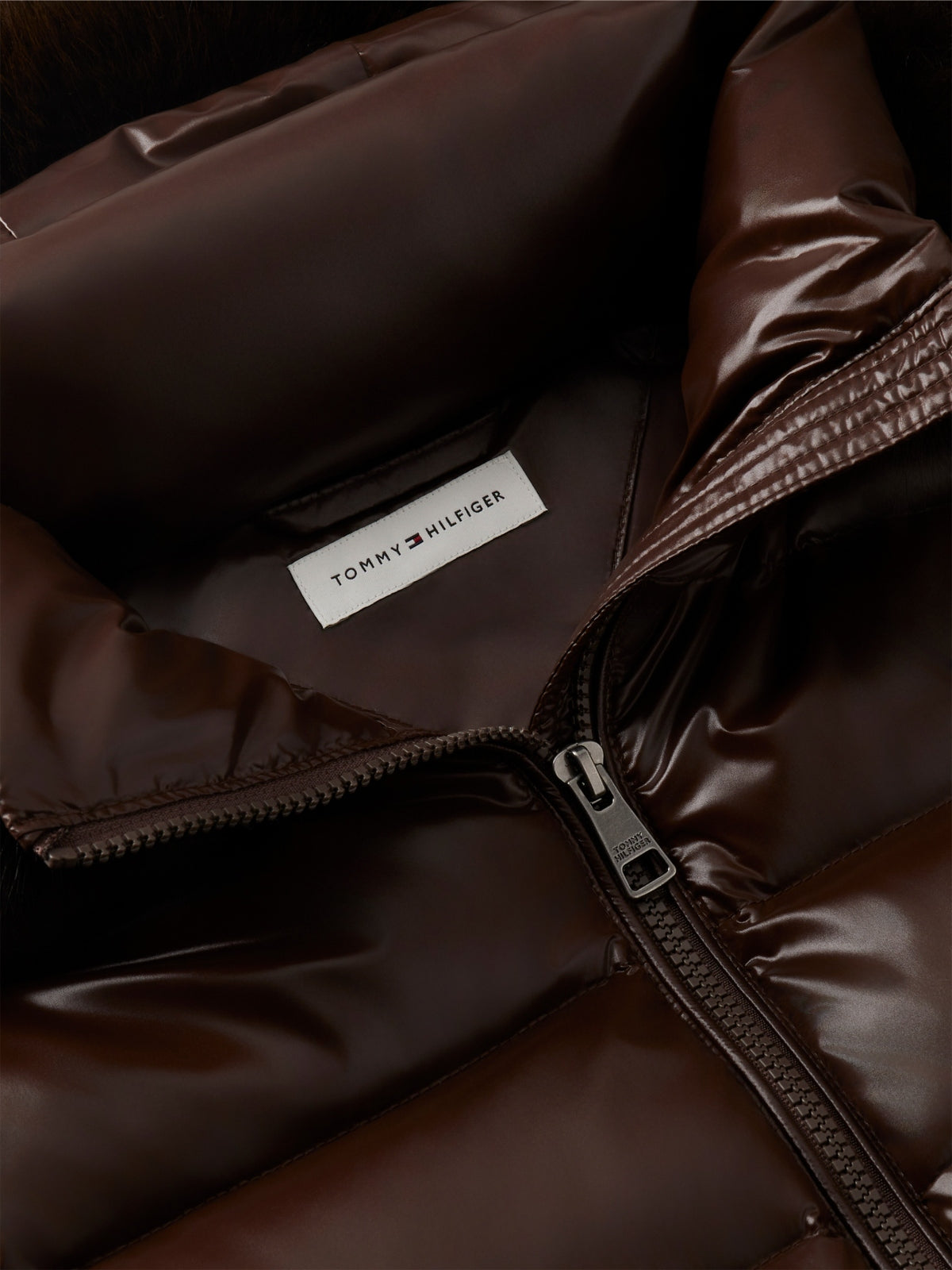 TOMMY HILFIGER WWWW GLOSS DOWN FITTED JACKET en color   (4)