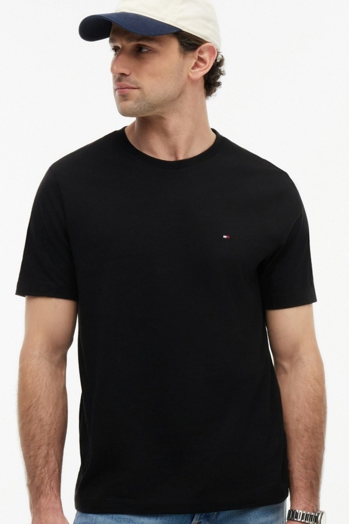 TOMMY HILFIGER MWMW ESSENTIAL REG FIT SOLID en color NEGRO  (1)