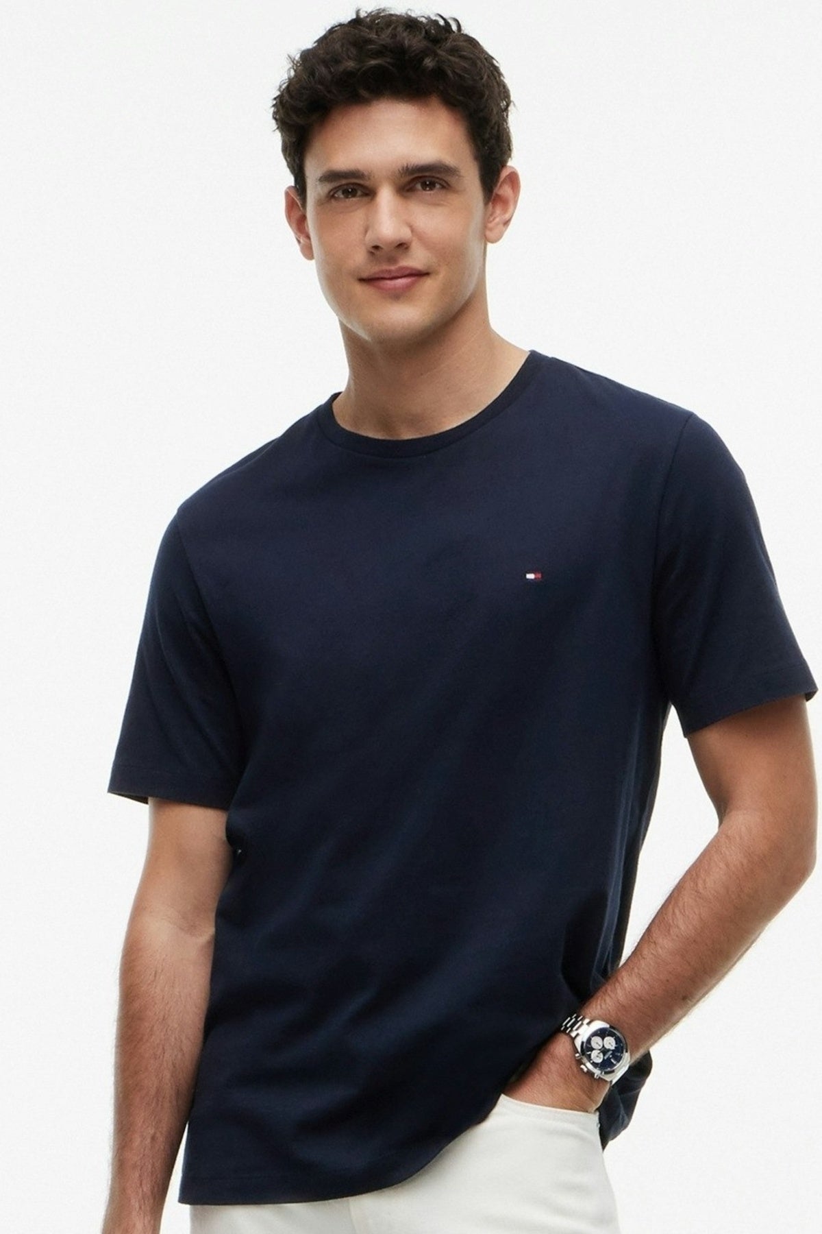 TOMMY HILFIGER MWMW ESSENTIAL REG FIT SOLID en color AZUL  (1)