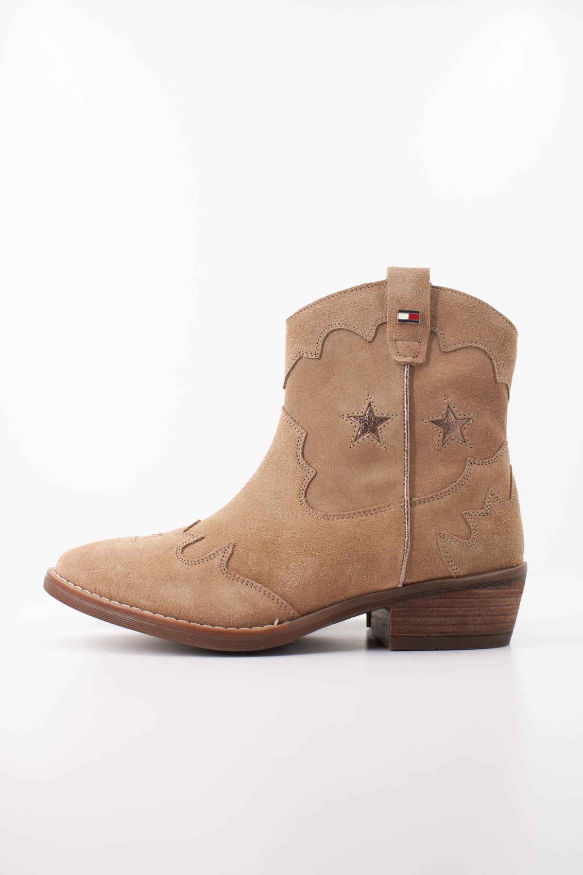 TOMMY HILFIGER BOOTIE TAUPE en color MARRON CLARO  (1)