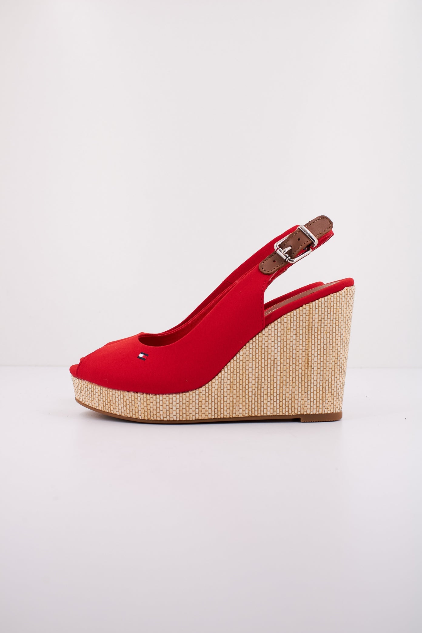 TOMMY HILFIGER  ICONIC ELENA SLING BACK en color ROJO  (1)