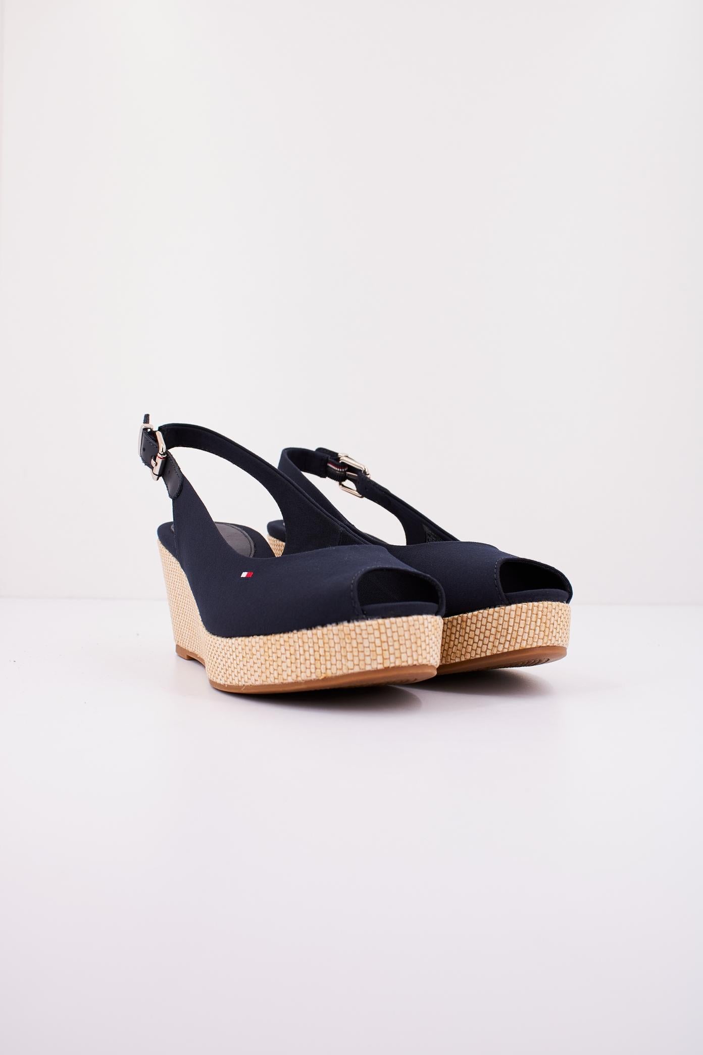 TOMMY HILFIGER ICONIC ELBA SLING BACK W en color AZUL  (2)