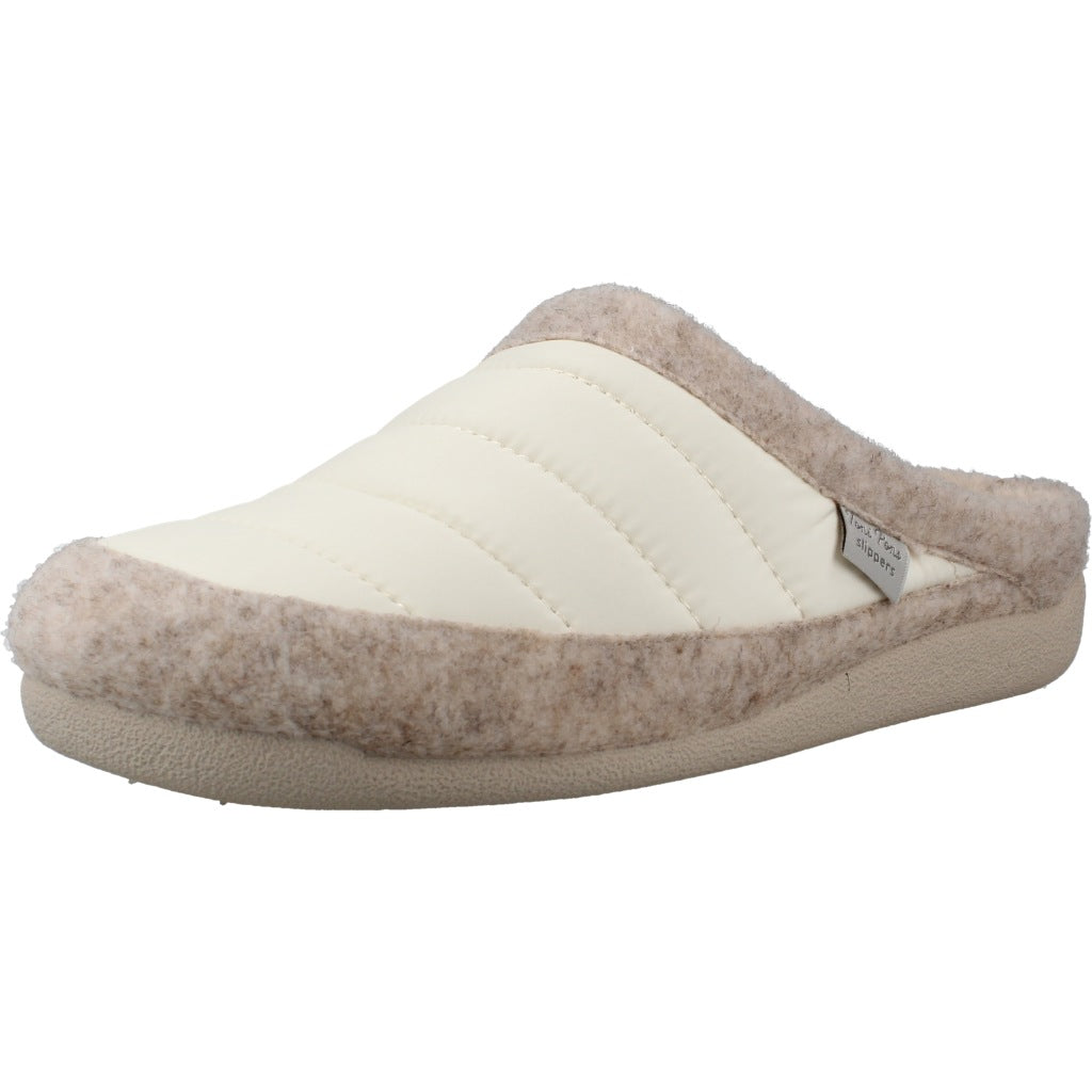 TONI PONS MOLY DR ZAPATILLA HOGAR en color BLANCO  (1)