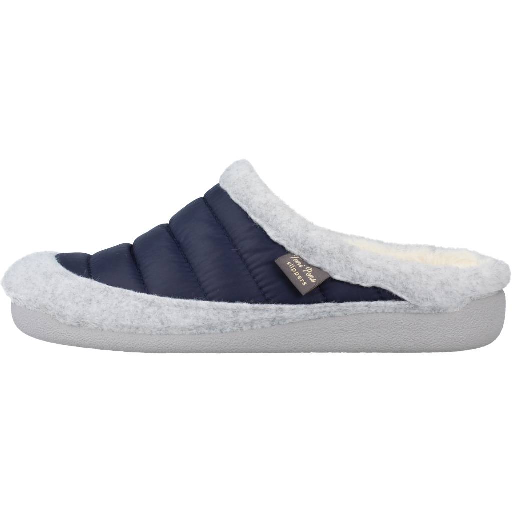 TONI PONS MOLY DR ZAPATILLA HOGAR en color AZUL  (2)