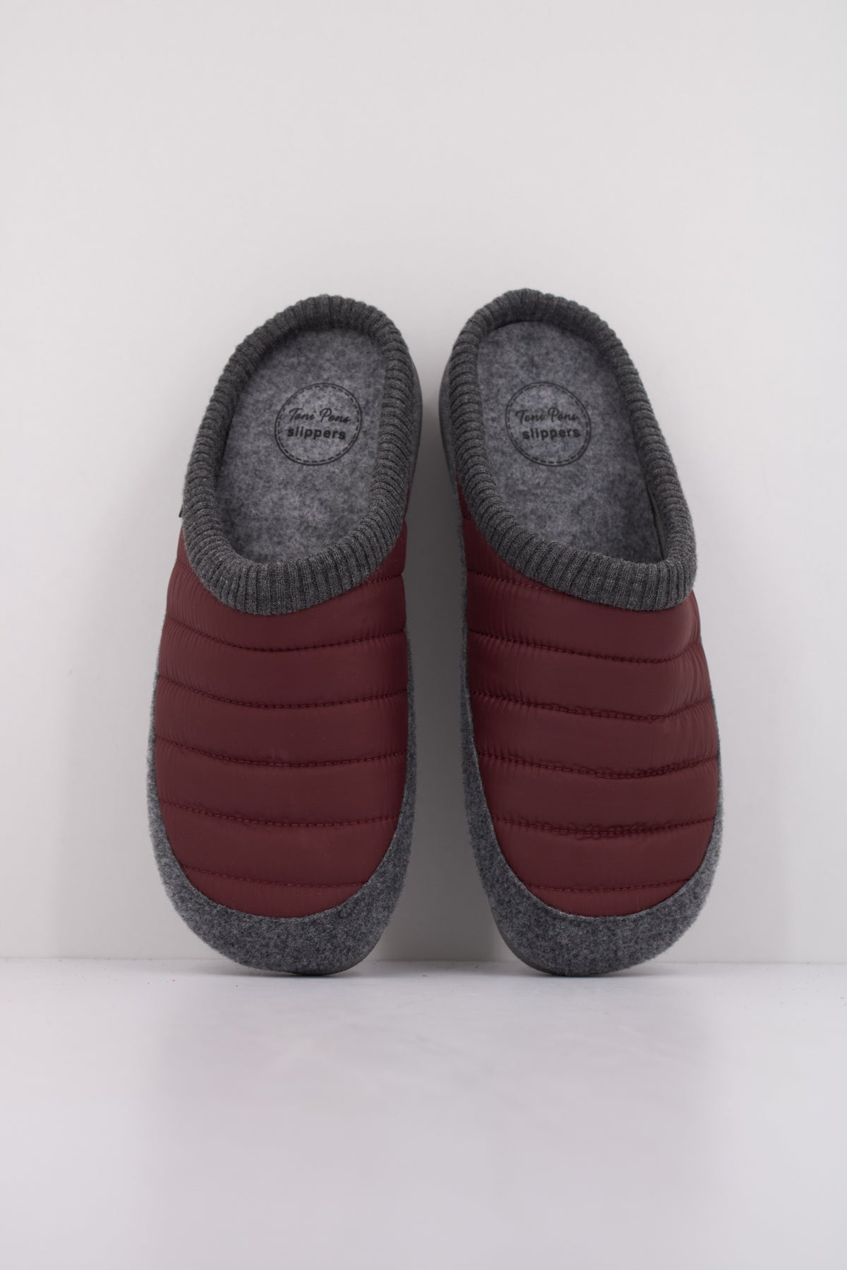 TONI PONS NIX TK ZAPATILLA HOGAR en color BURDEOS  (3)