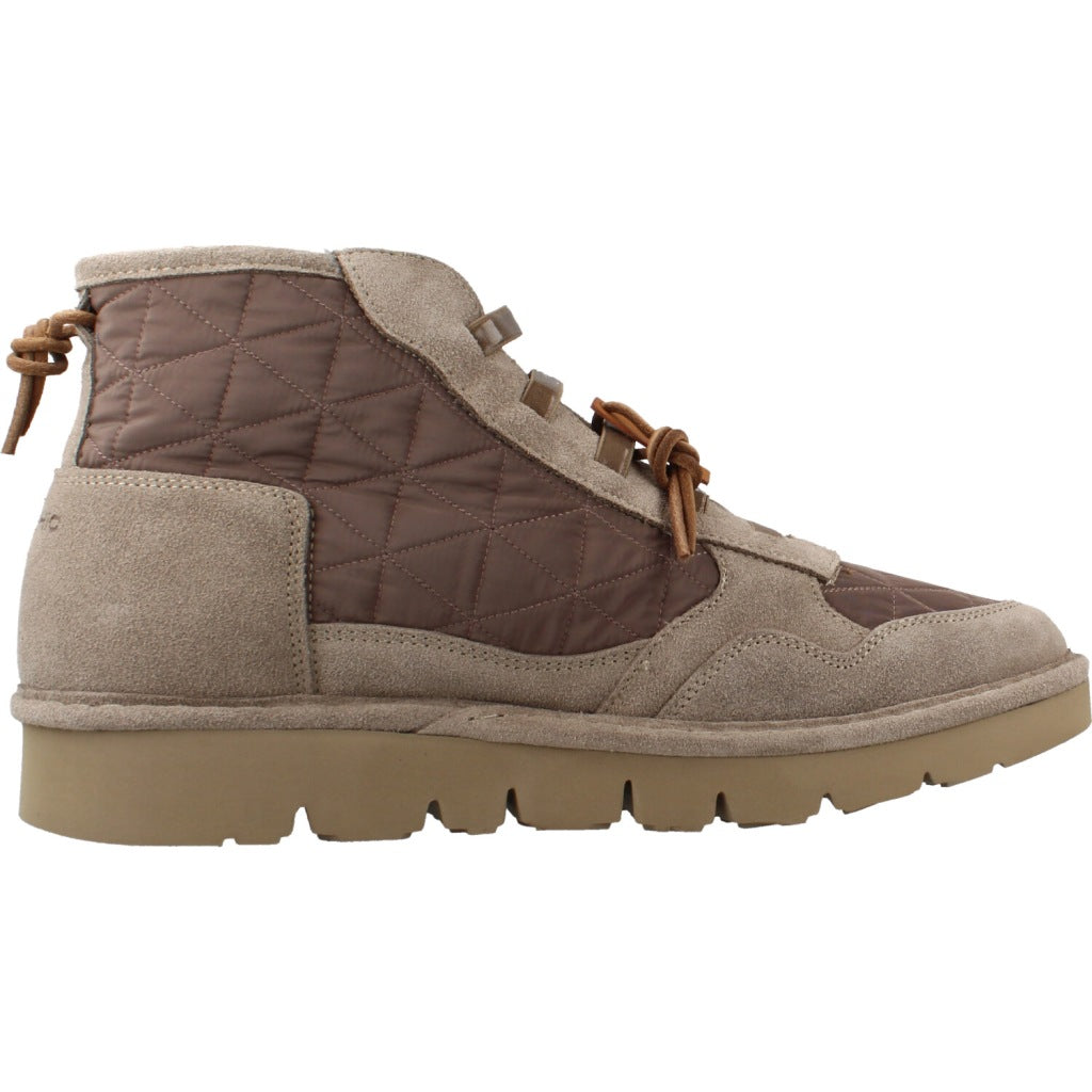 PANCHIC PM WAVE ANKLE BOOT en color MARRON CLARO  (4)