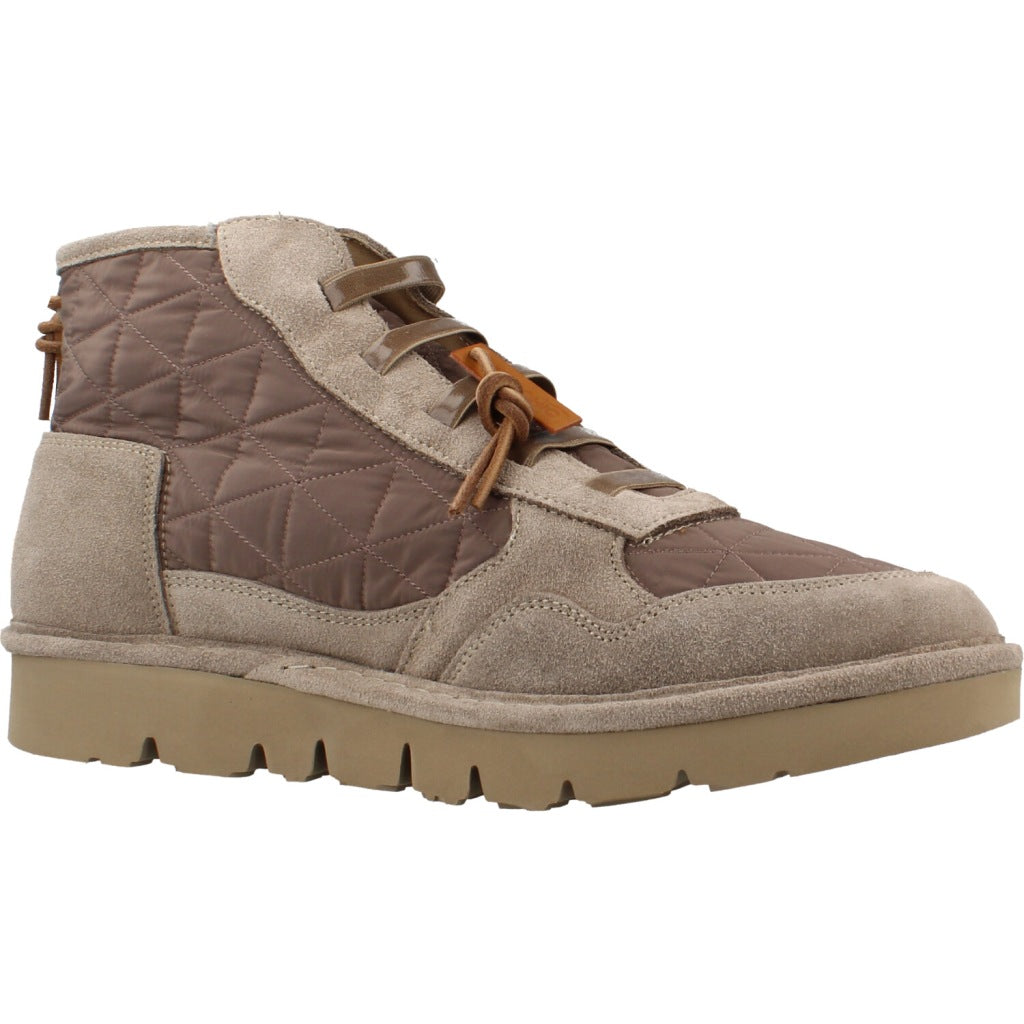 PANCHIC PM WAVE ANKLE BOOT en color MARRON CLARO  (5)