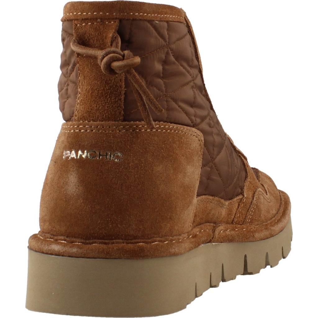 PANCHIC PW WAVE ANKLE BOOT en color MARRON  (3)