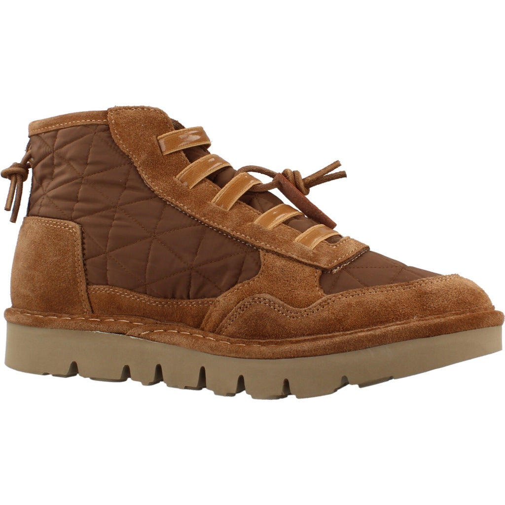 PANCHIC PW WAVE ANKLE BOOT en color MARRON  (5)