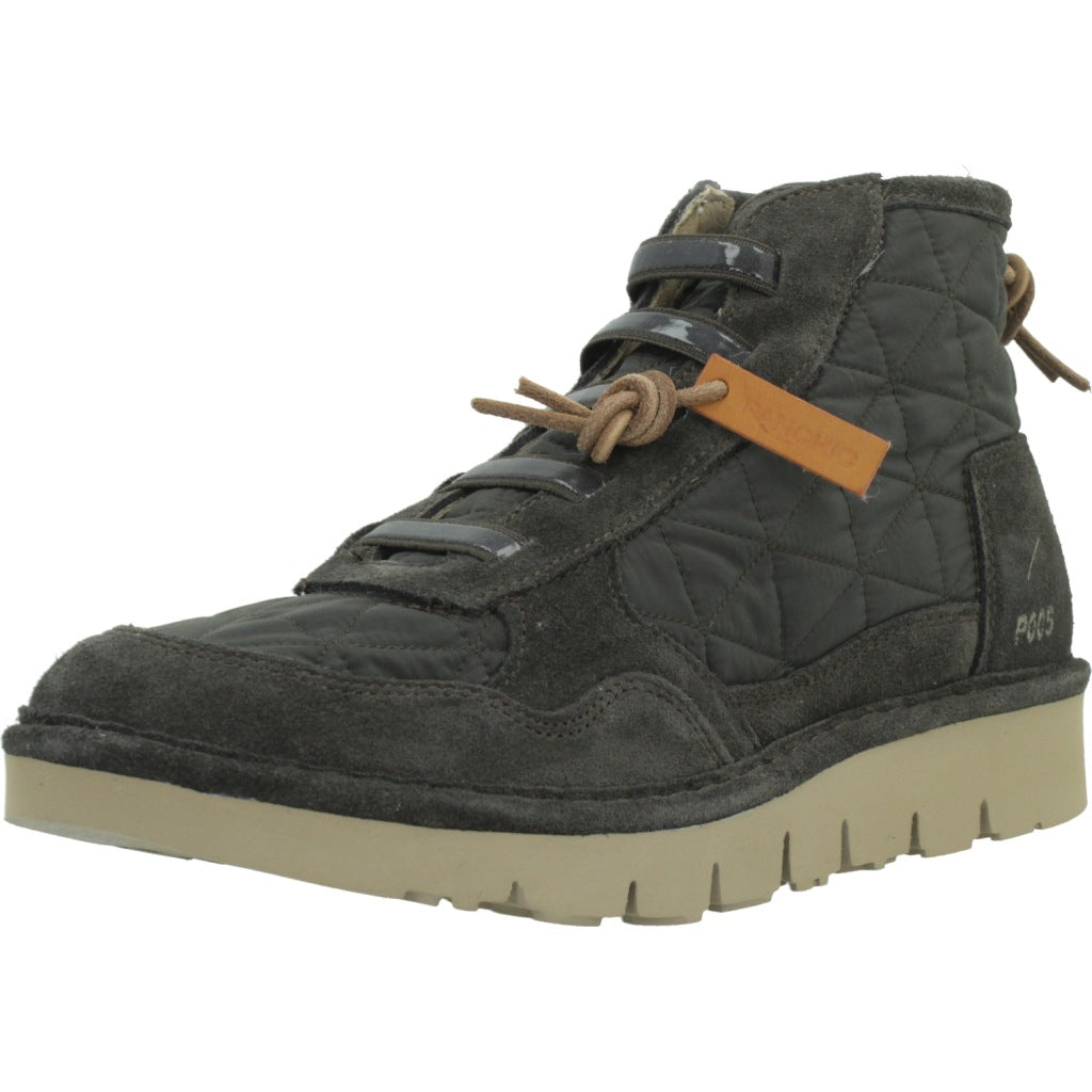 PANCHIC PW WAVE ANKLE BOOT en color MARRON  (1)