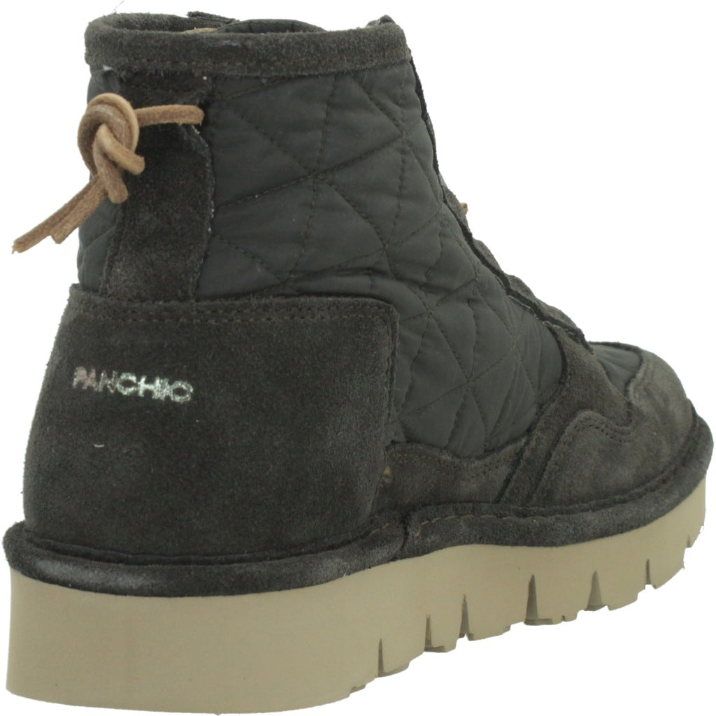 PANCHIC PW WAVE ANKLE BOOT en color MARRON  (3)