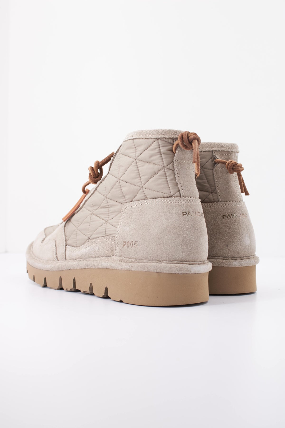 PANCHIC PW WAVE ANKLE BOOT en color BEIS  (4)