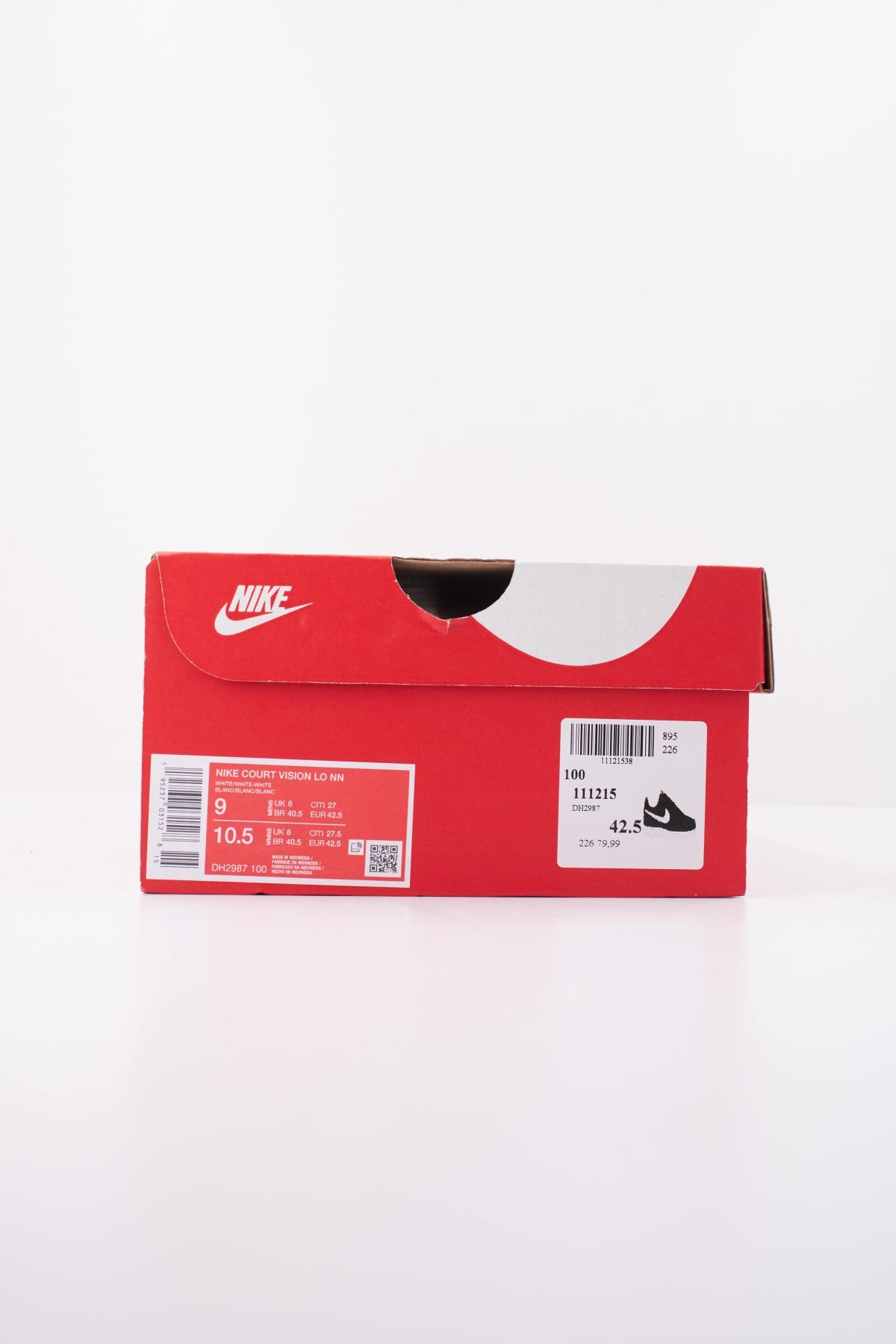 NIKE COURT VISION LO NN en color BLANCO  (6)