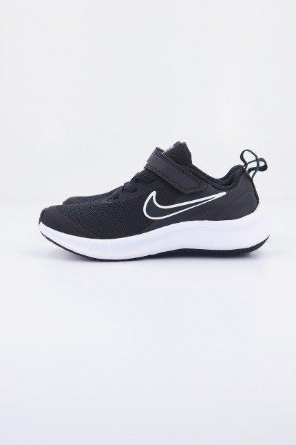 NIKE STAR RUNNER  LITTLE KI en color NEGRO  (1)