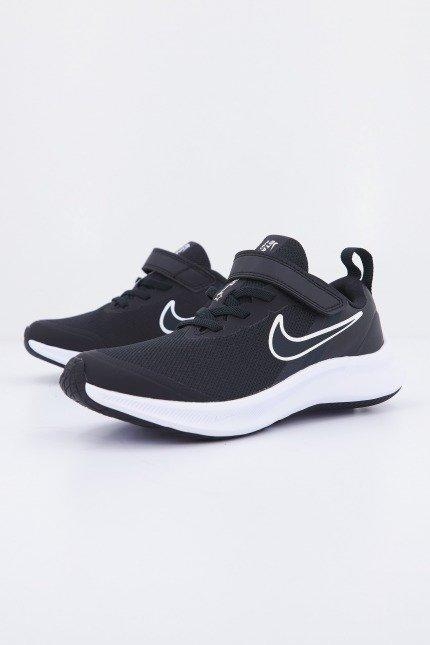NIKE STAR RUNNER  LITTLE KI en color NEGRO  (2)
