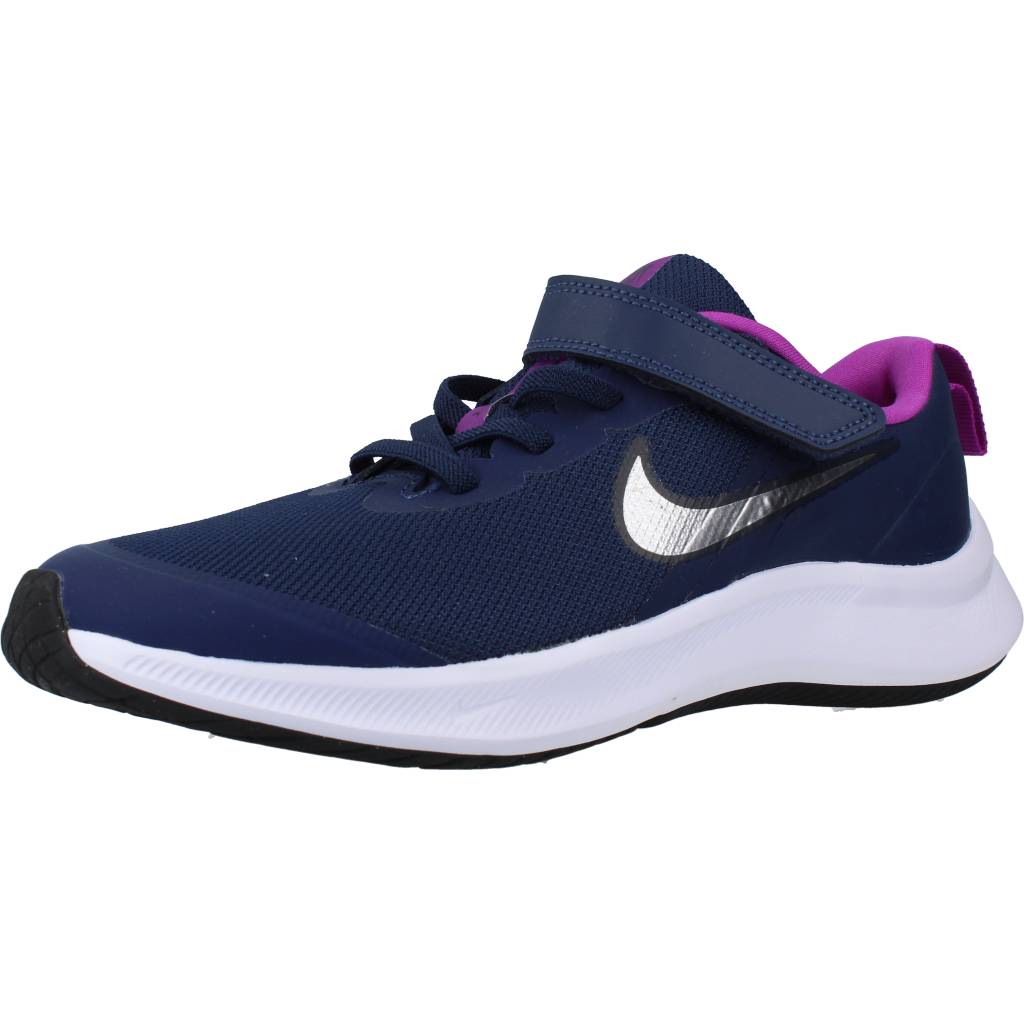 NIKE NIKE STAR RUNNER  LITTLE KI en color AZUL  (1)