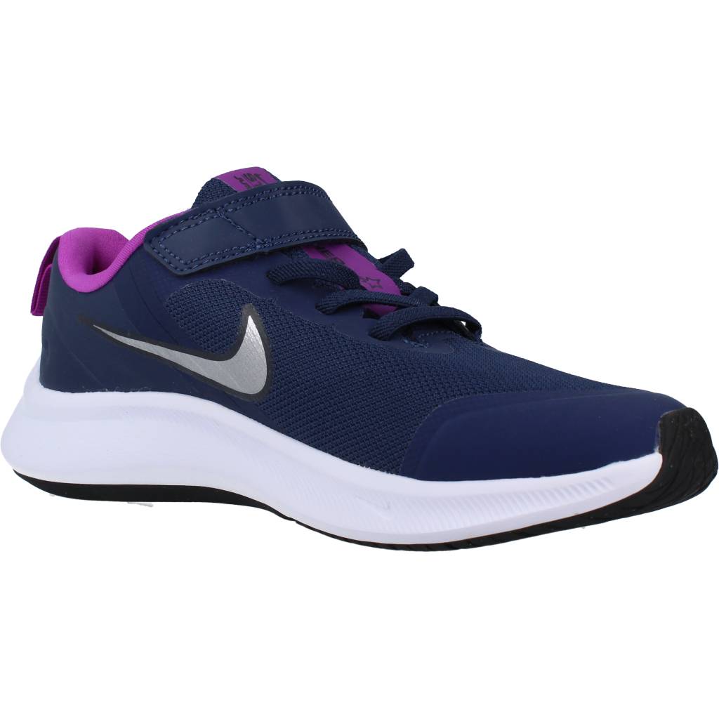 NIKE NIKE STAR RUNNER  LITTLE KI en color AZUL  (5)