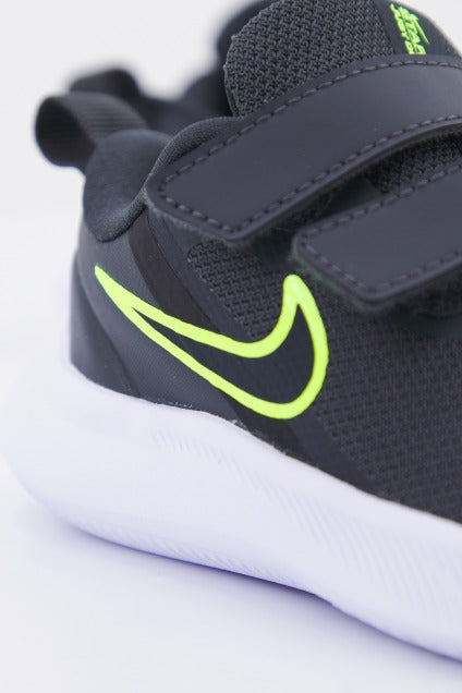 NIKE  STAR RUNNER  BABY en color NEGRO  (3)