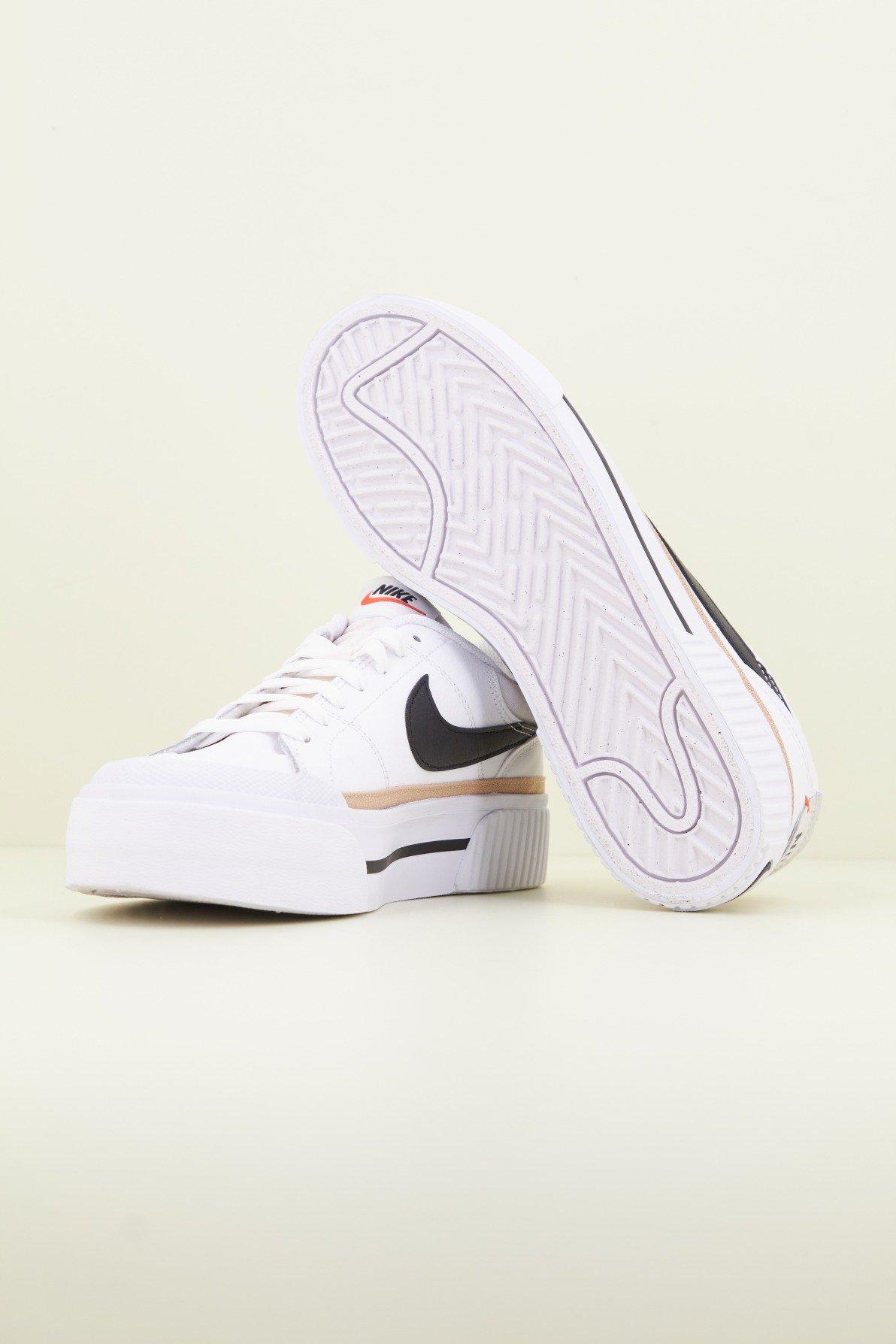 NIKE COURT LEGACY LIFT en color BLANCO  (4)