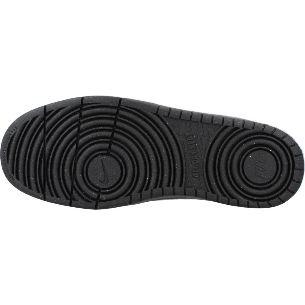 NIKE COURT BOROUGH LOW RECRAFT GS en color NEGRO  (6)