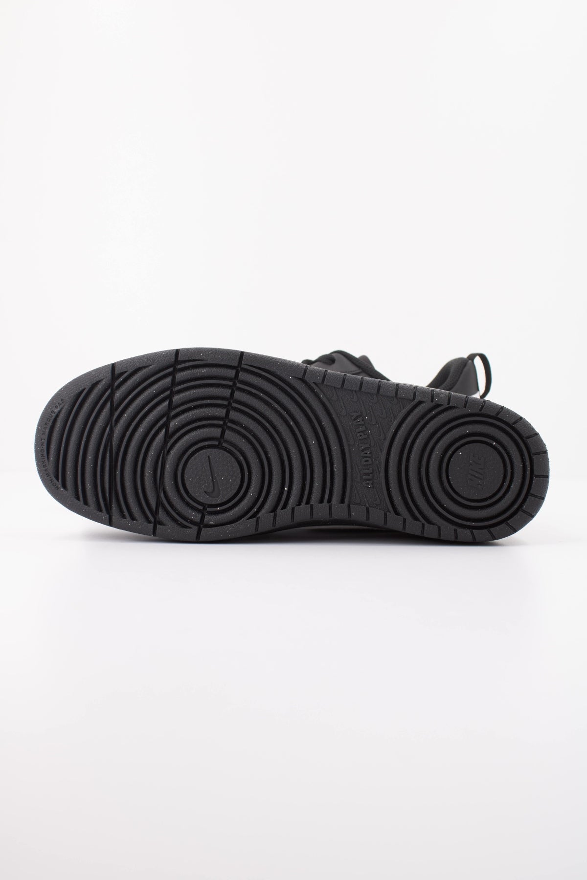 NIKE COURT BOROUGH LOW RECRAFT GS en color NEGRO  (5)