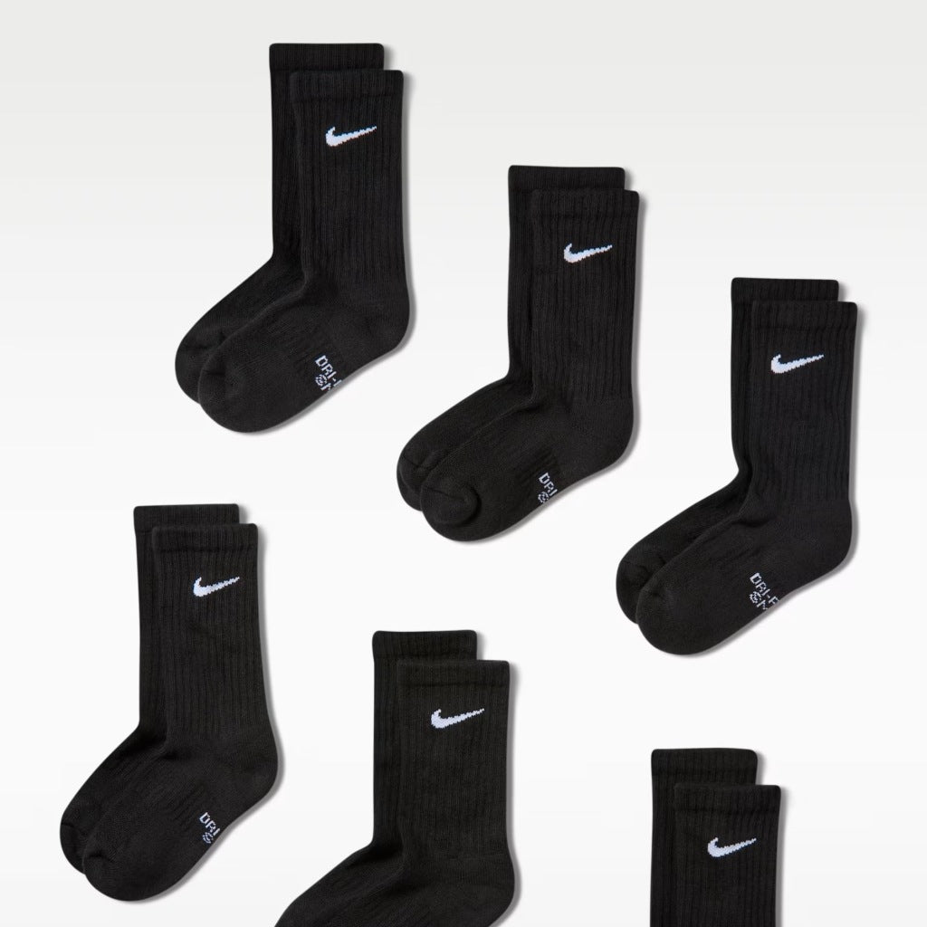 NIKE Y NK EVERYDY CUSH CREW PR  en color NEGRO  (3)