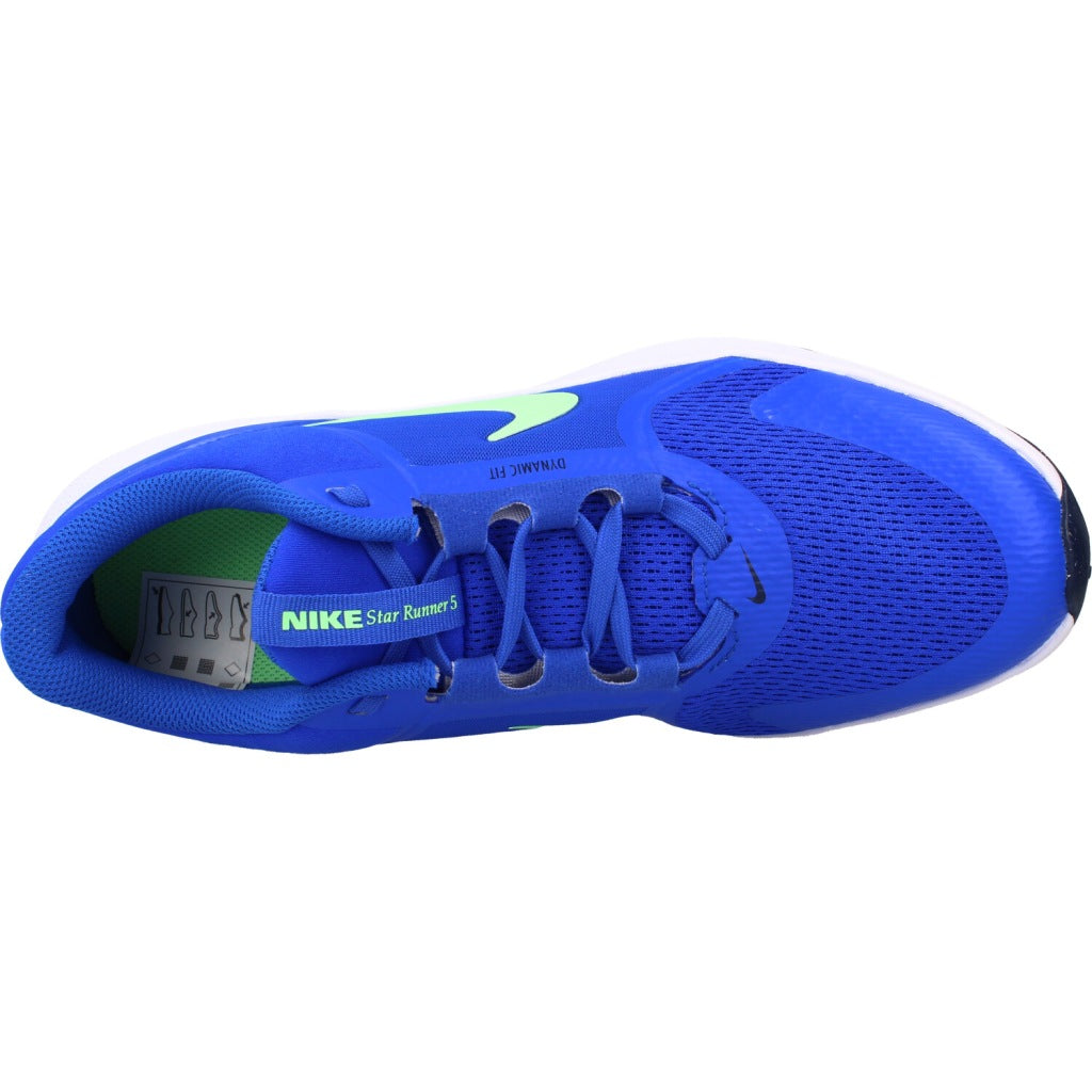 NIKE NIKE STAR RUNNER  GS en color AZUL  (7)