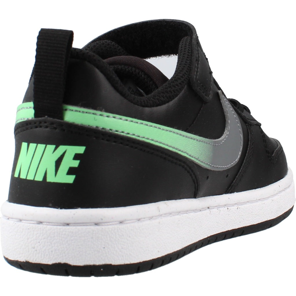NIKE COURT BOROUGH LOW FADE PS en color NEGRO  (3)