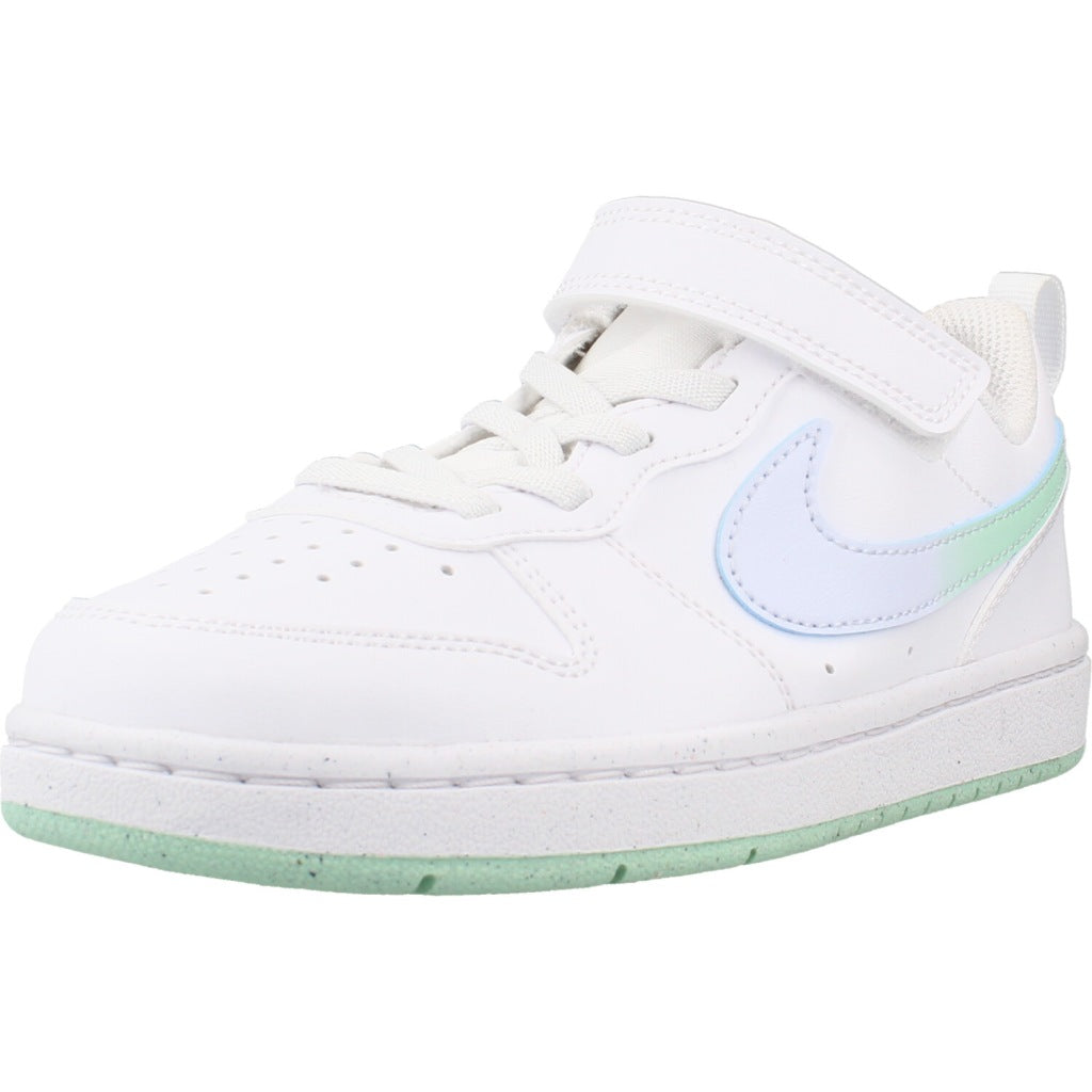 NIKE COURT BOROUGH LOW FADE PS en color BLANCO  (1)