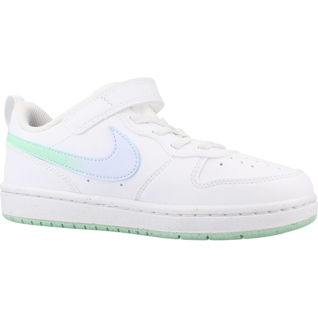 NIKE COURT BOROUGH LOW FADE PS en color BLANCO  (5)