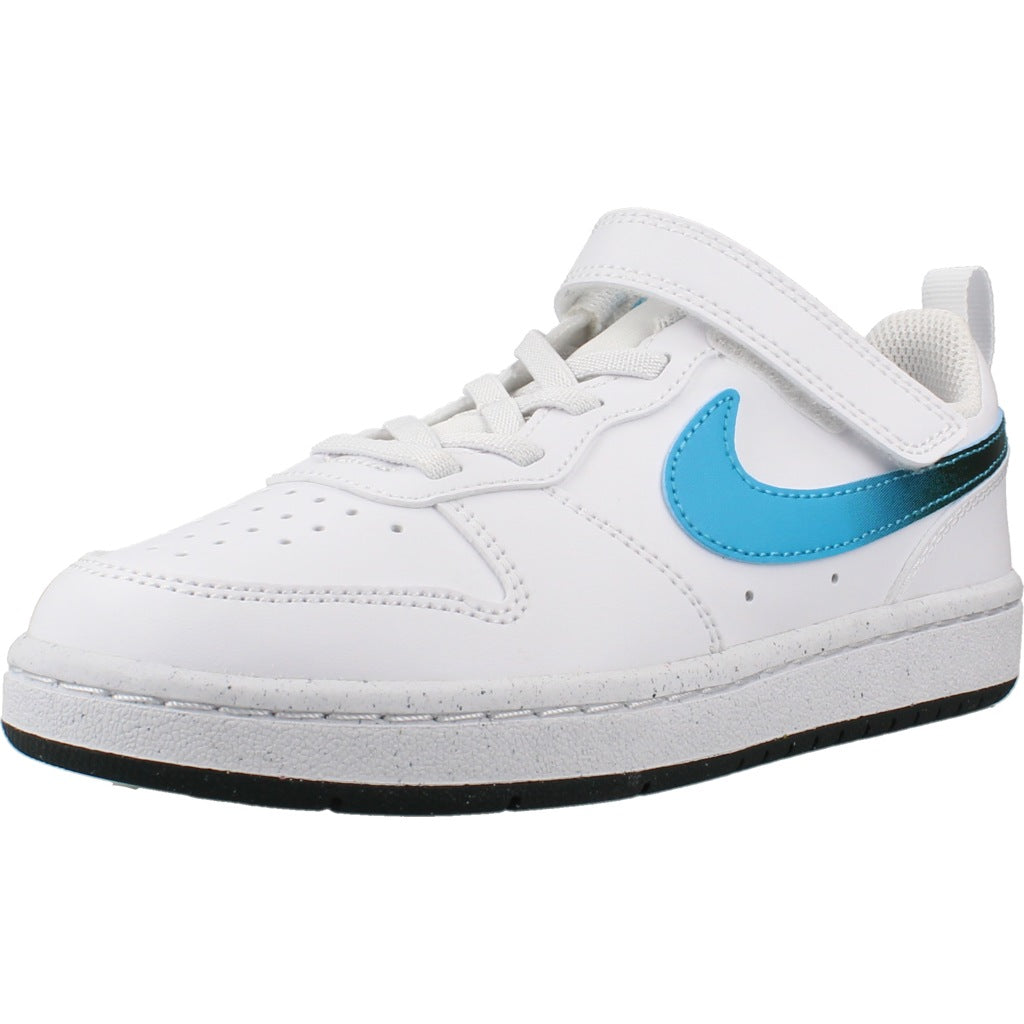 NIKE COURT BOROUGH LOW FADE PS en color BLANCO  (1)