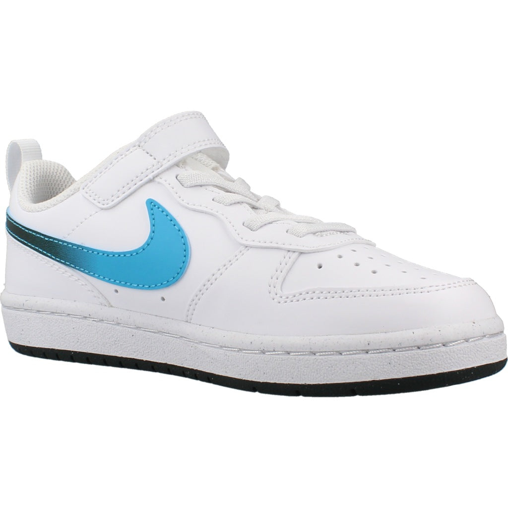 NIKE COURT BOROUGH LOW FADE PS en color BLANCO  (5)