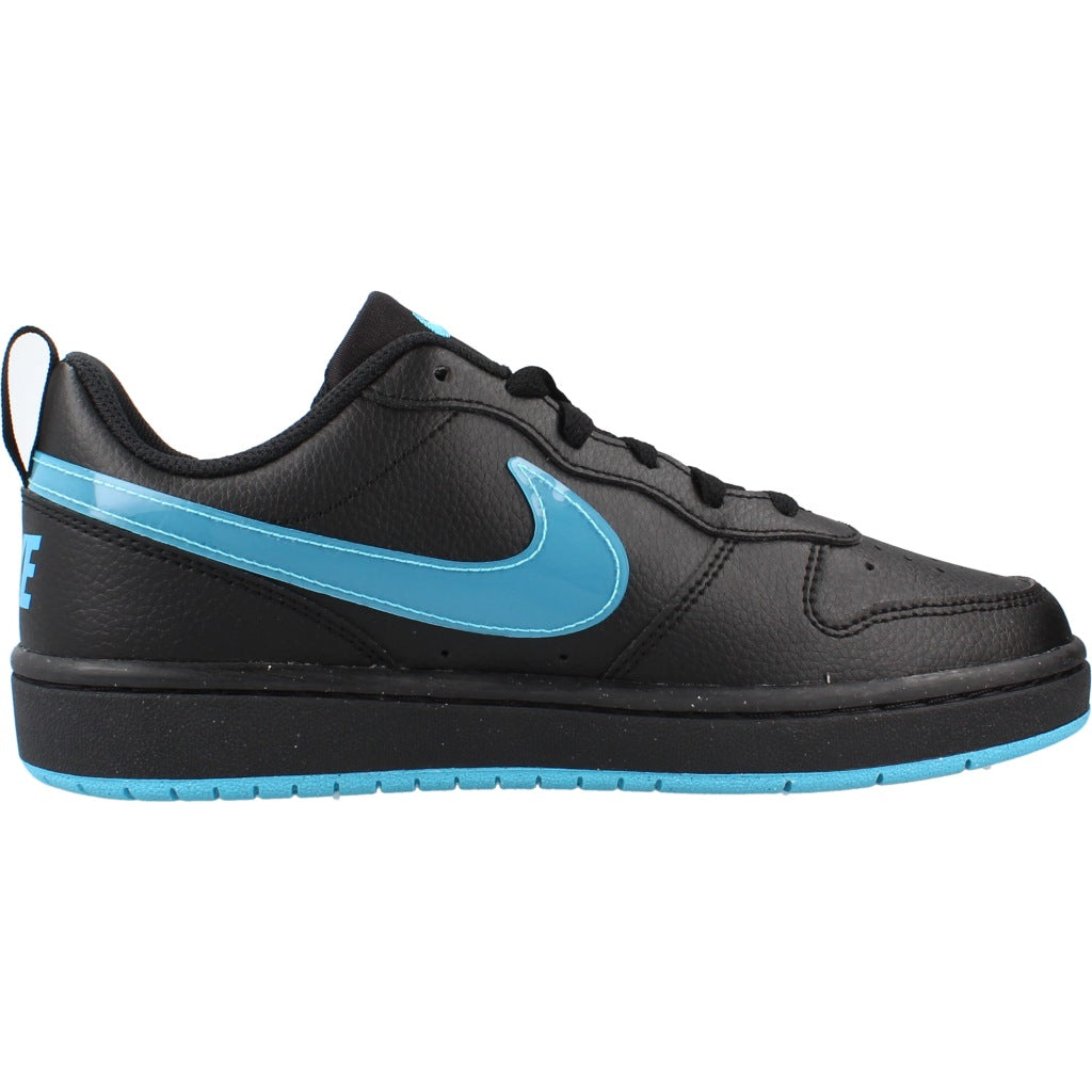 NIKE COURT BOROUGH LOW JES GS en color NEGRO  (4)