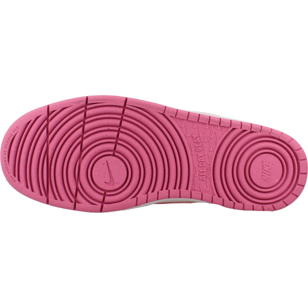 NIKE COURT BOROUGH LOW JES GS en color ROSA  (6)