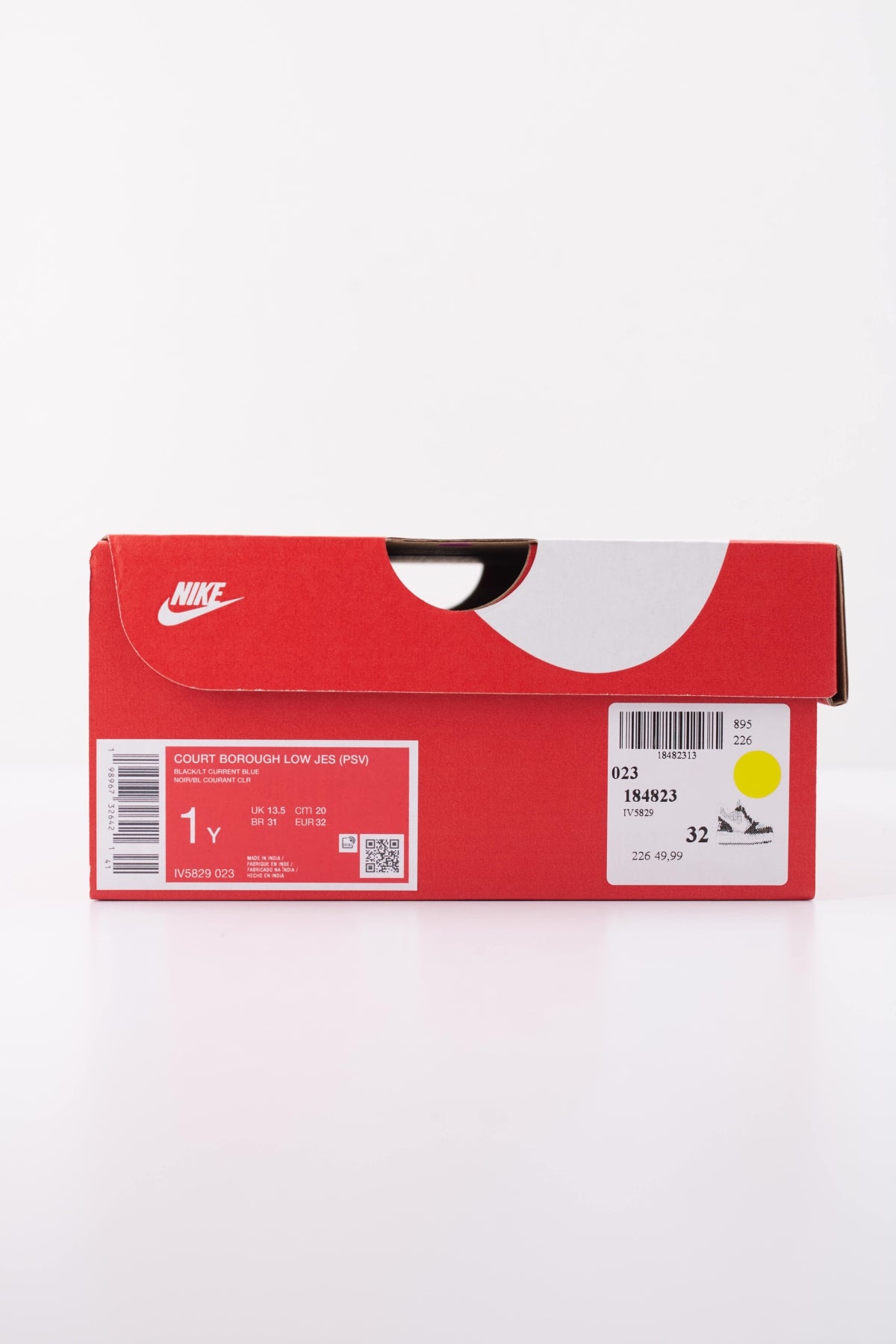NIKE COURT BOROUGH LOW JES PSV en color NEGRO  (6)
