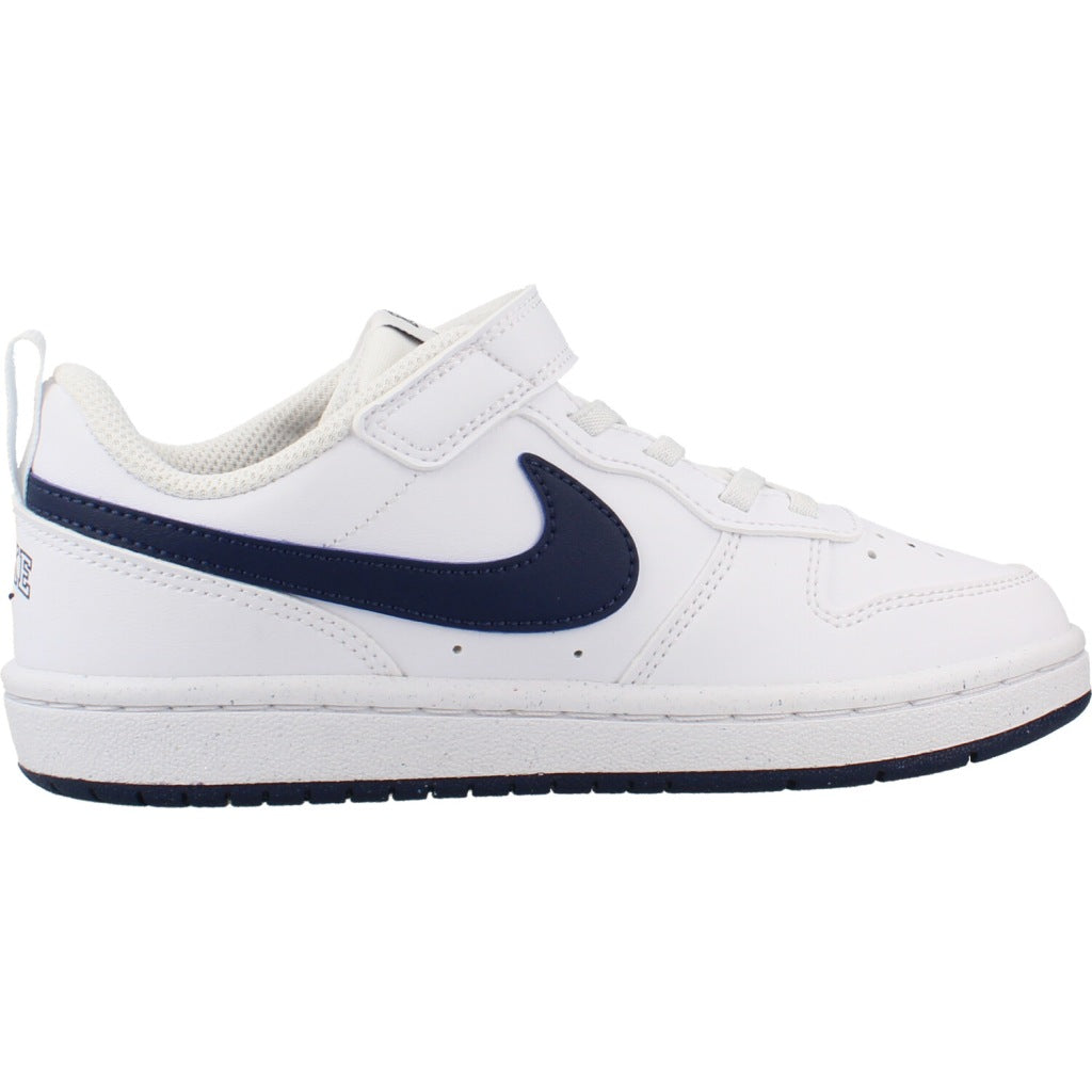 NIKE COURT BOROUGH LOW BRND PS en color BLANCO  (4)